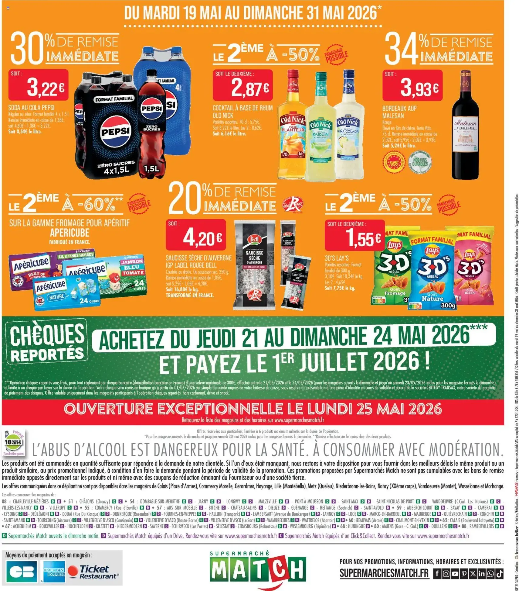 Match Supermarché catalogue - brochure valable à partir du 19/05/2026, page 24 sur 24