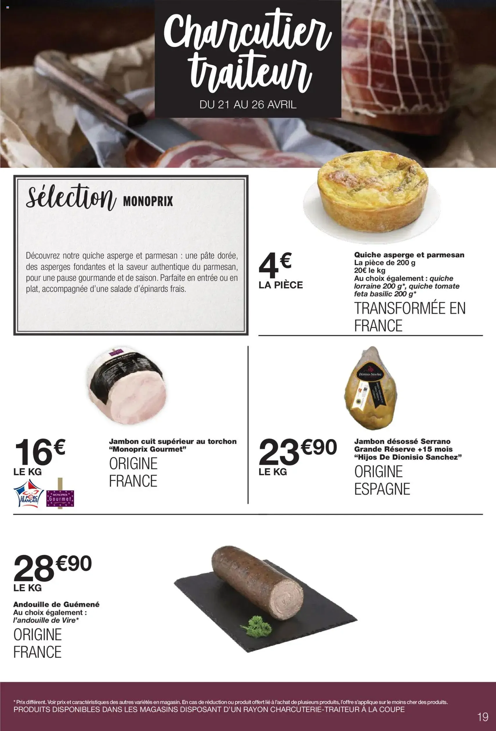 Monoprix catalogue - brochure valable à partir du 21/04/2026, page 19 sur 48