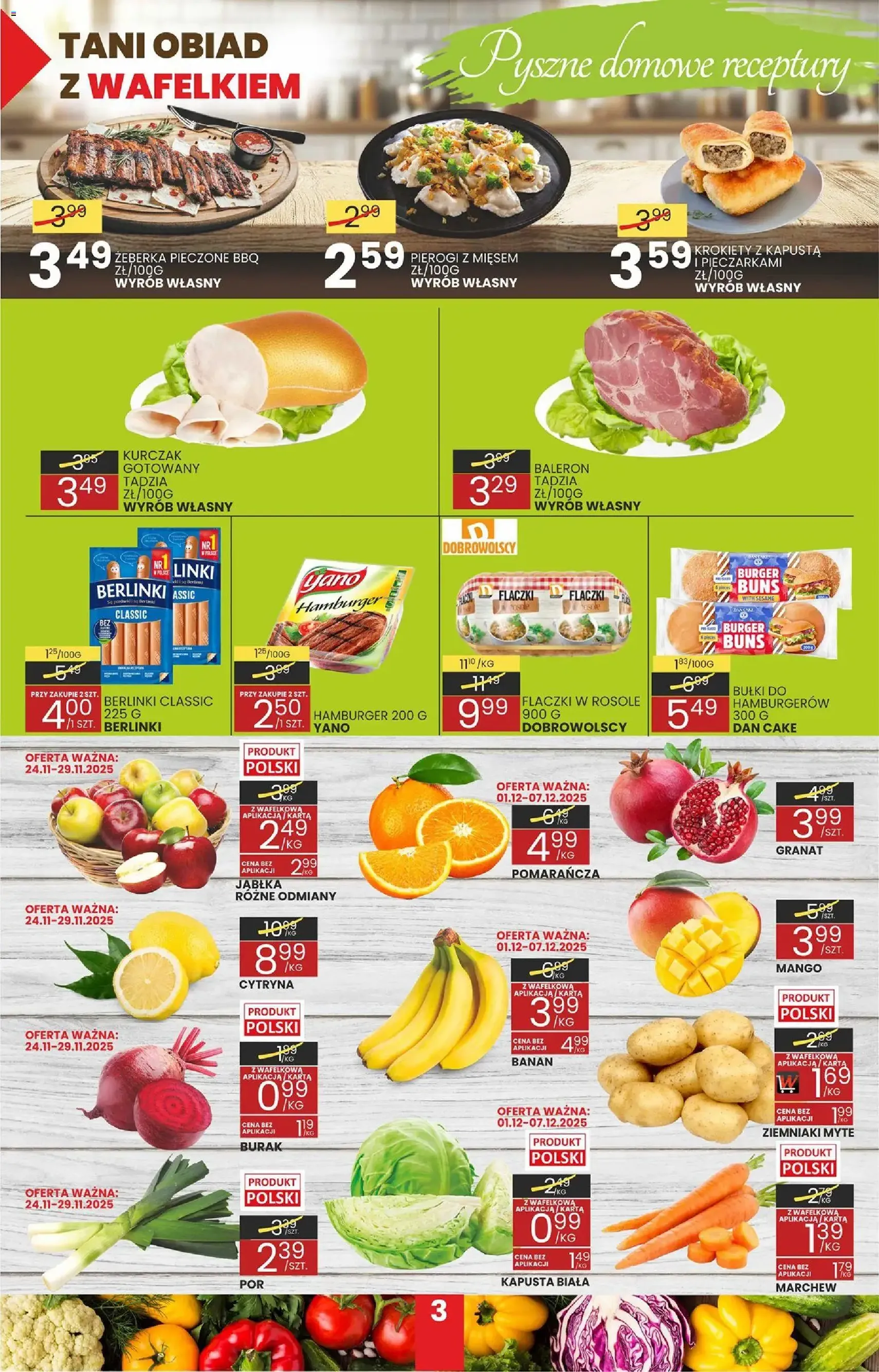 Wafelek Gazetka - ważny gazetka od 24.11.2025 strona 3 z 8