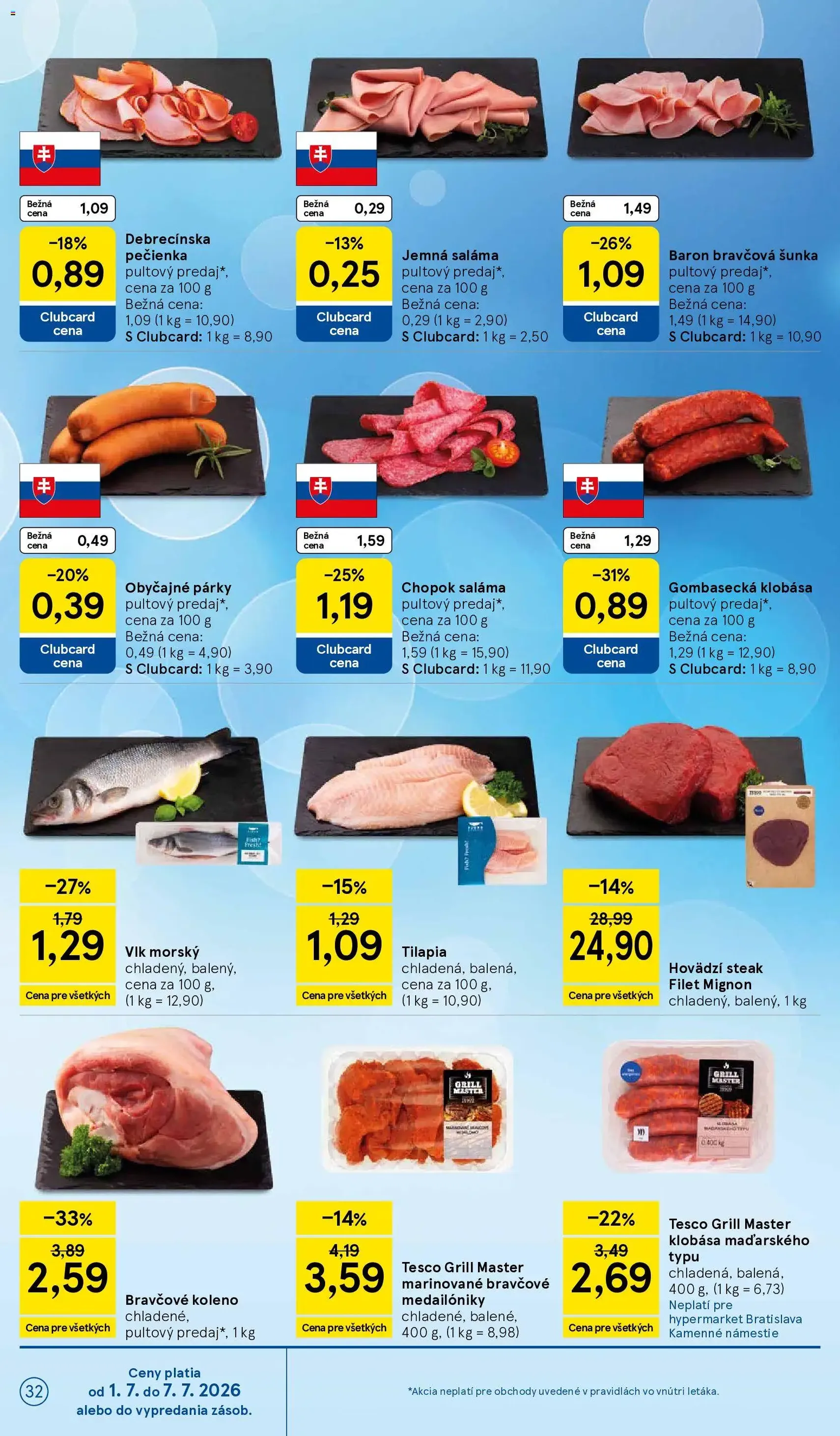 Tesco Hypermarket - leták - platný leták od 01.07.2026 strana 32 z 48