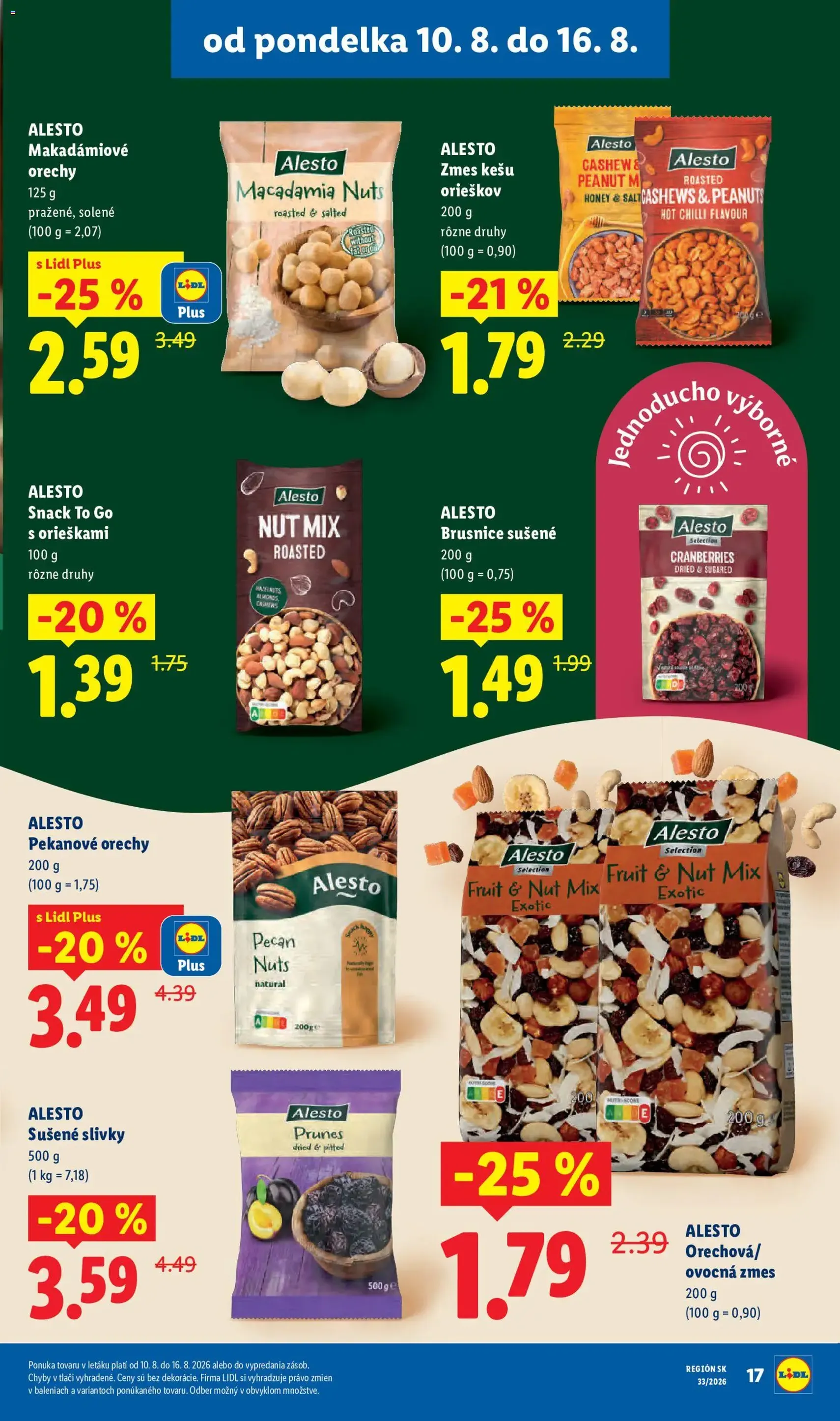 Lidl leták - platný leták od 10.08.2026 strana 21 z 97