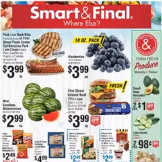 Smart & Final Weekly Ad - Flyer preview valid from 08/13/2025