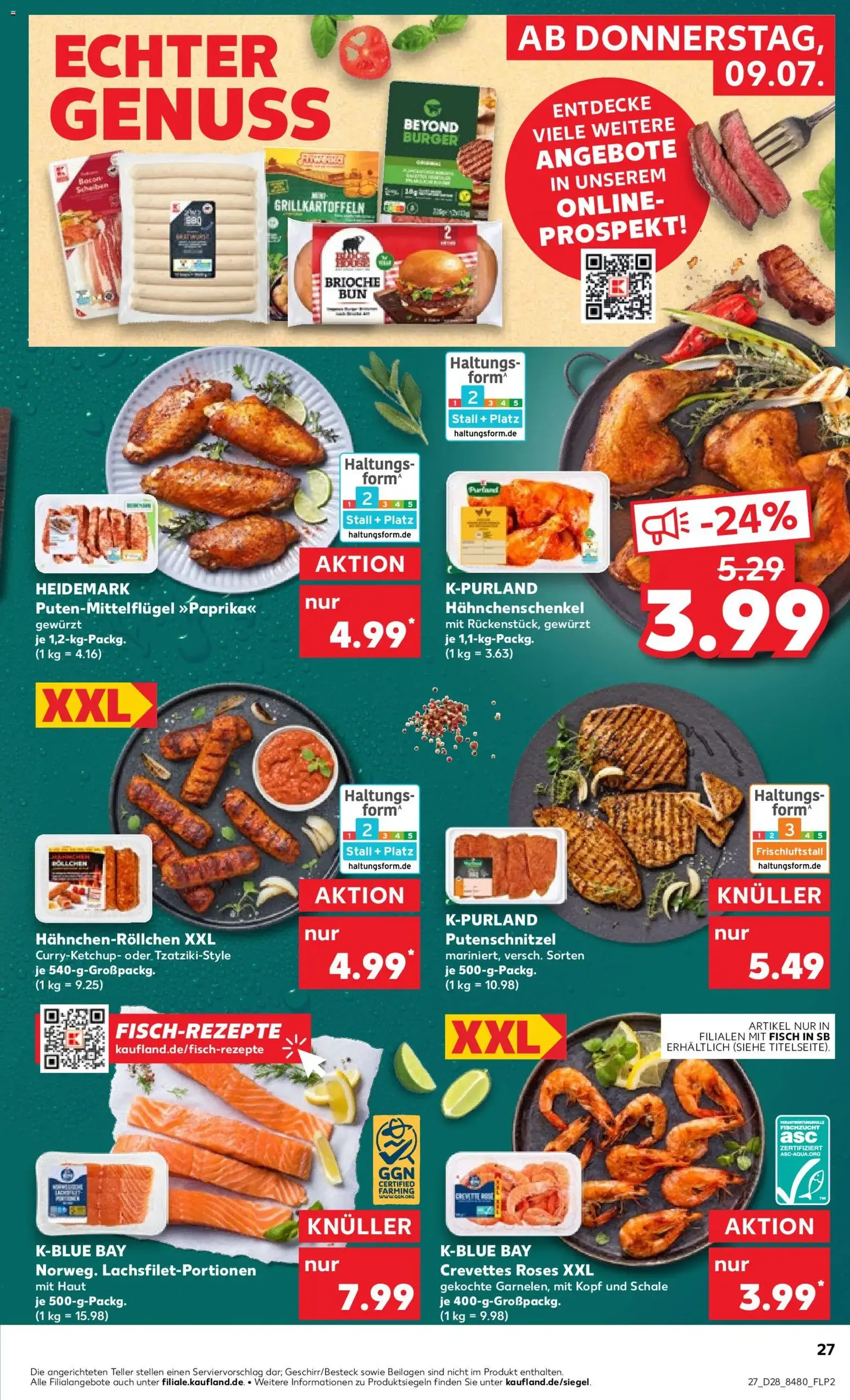 Kaufland DE -DE Folder - geldige folder vanaf 09-07-2026 pagina 27 van 52