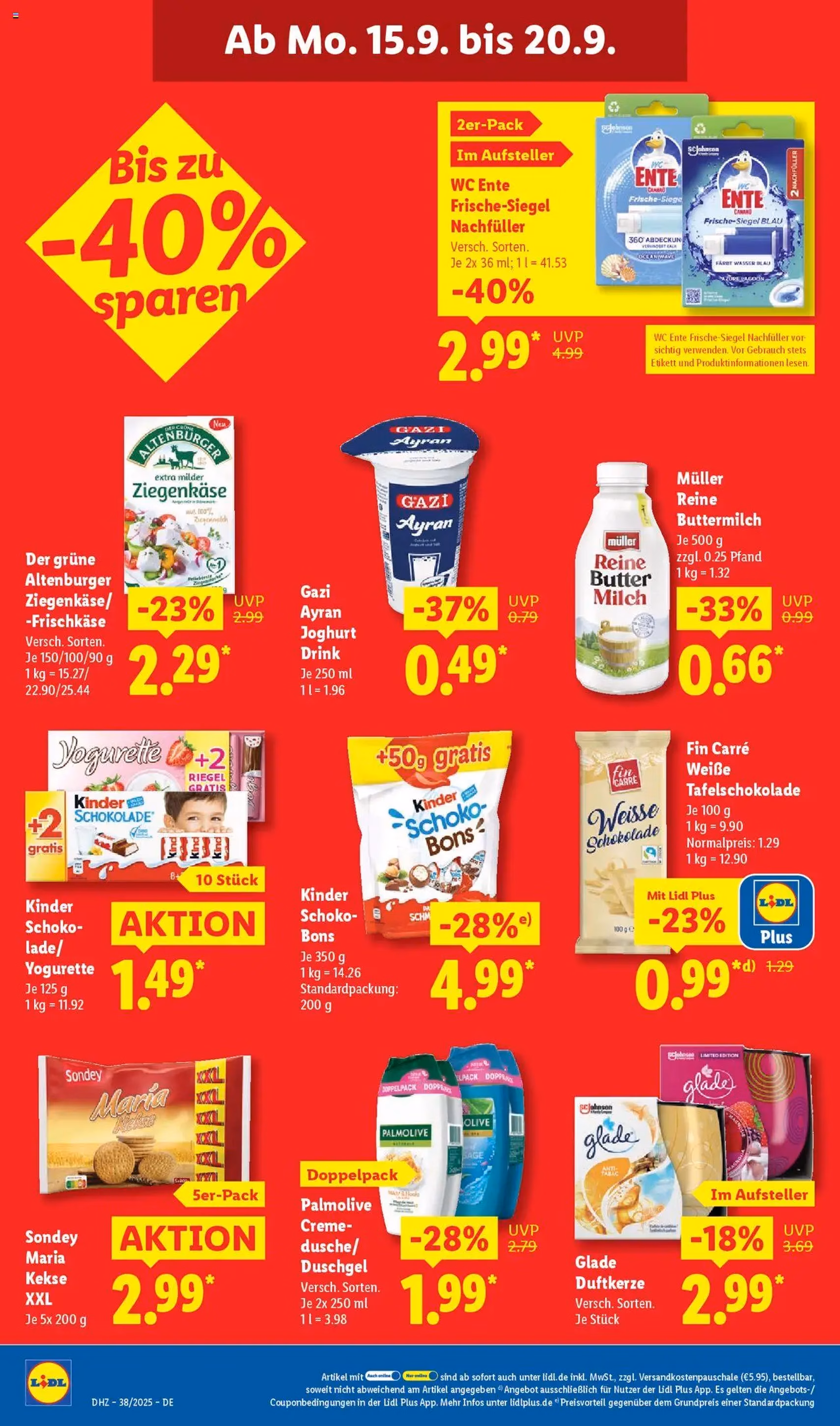 Lidl Prospekt - Gültiger Prospekt ab 15.09.2025, Seite 20 von insgesamt 68 Lidl Prospekt - Gültiger Prospekt ab 15.09.2025, Seite 20 von insgesamt 68