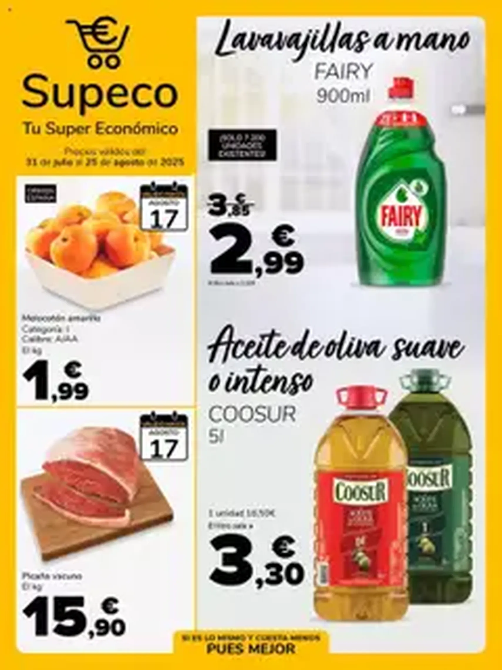 Supeco folleto - folleto válido desde 31/07/2025 página 1 de 1