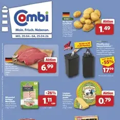 Combi Prospekt - Prospekt Vorschau gültig ab 20.04.2026