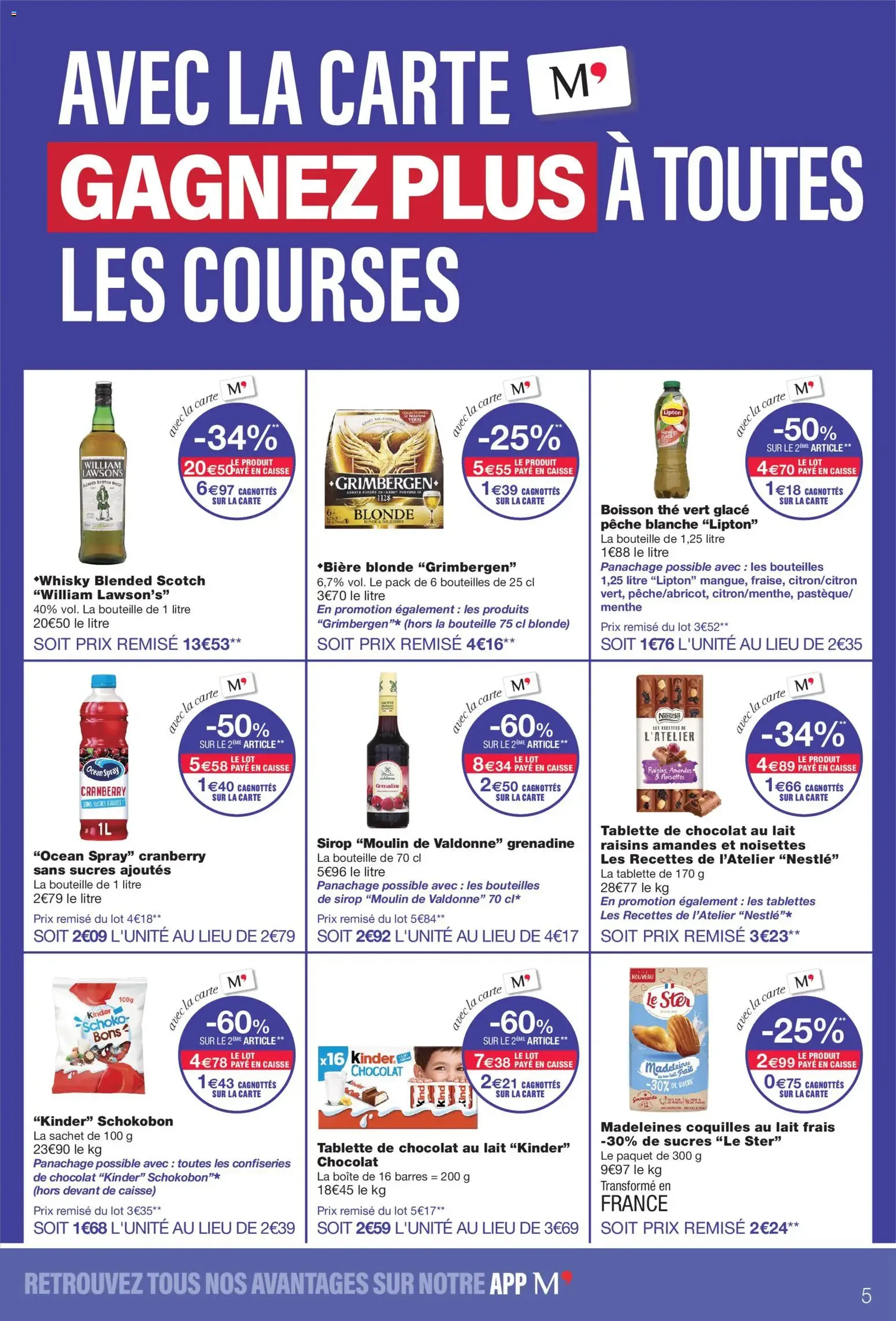 Monoprix catalogue - brochure valable à partir du 20/10/2026, page 5 sur 58