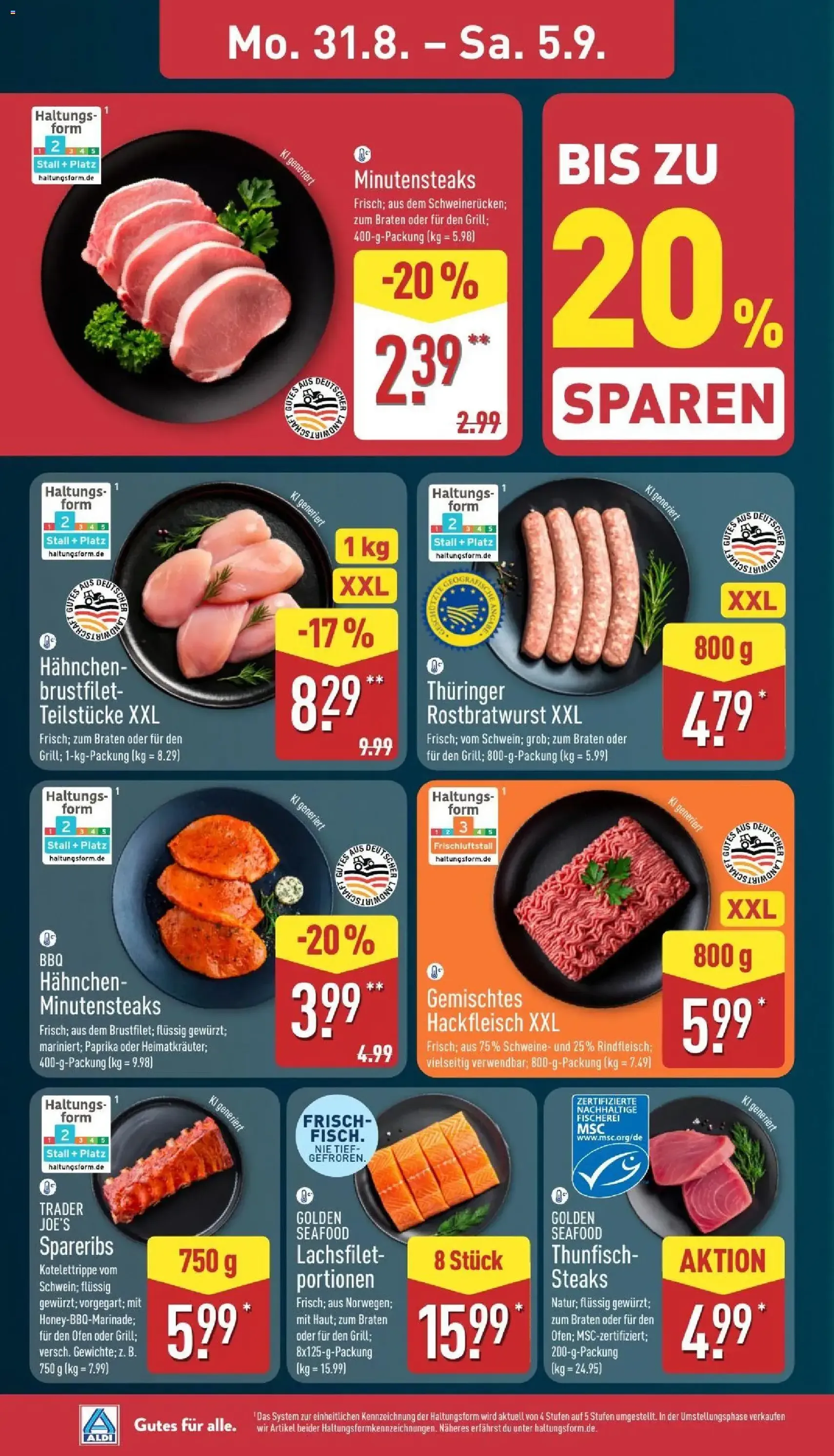 Aldi Prospekt - Gültiger Prospekt ab 31.08.2026, Seite 6 von insgesamt 41