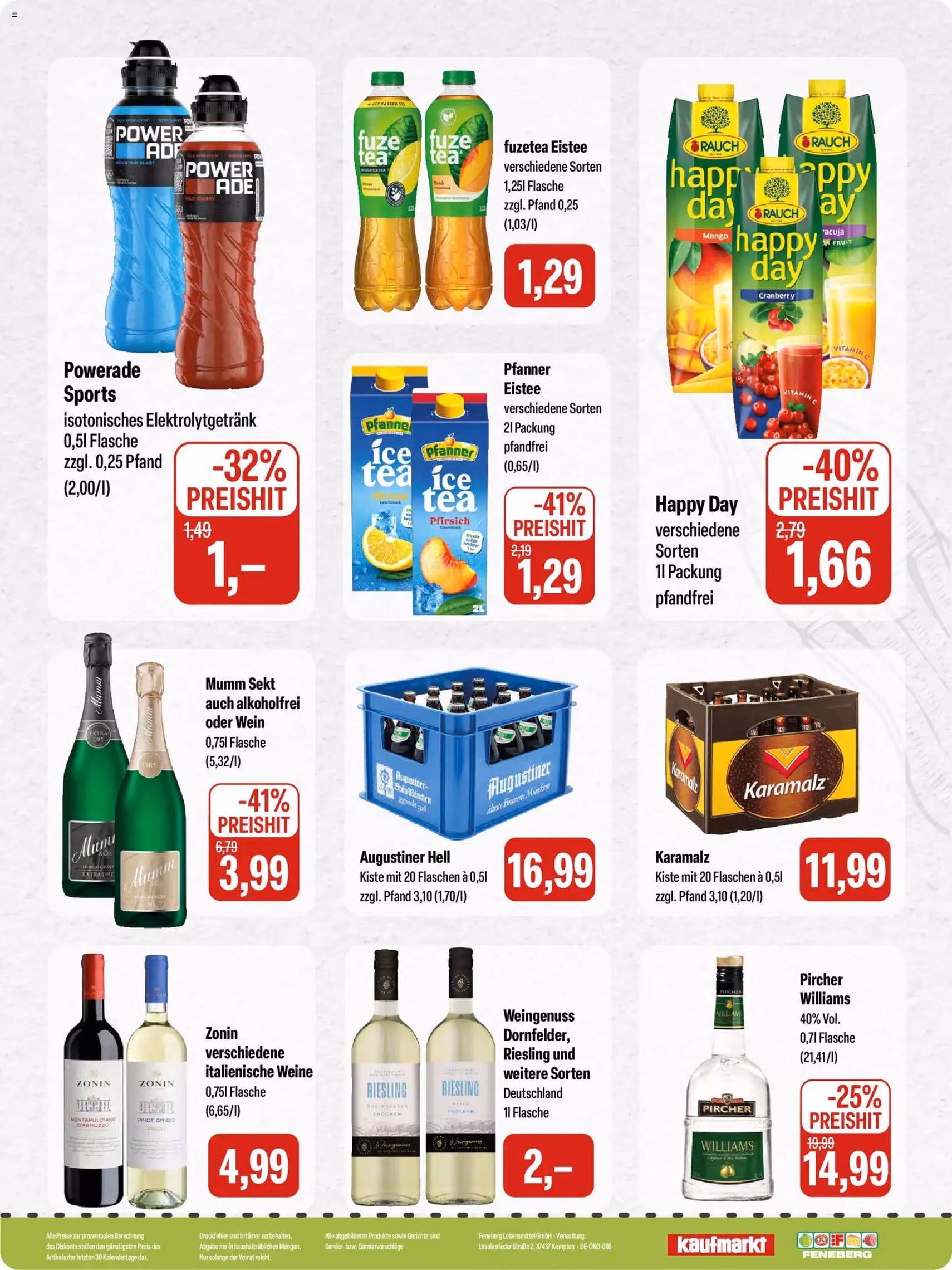 Feneberg Angebote - Gültiger Prospekt ab 16.04.2026, Seite 16 von insgesamt 16