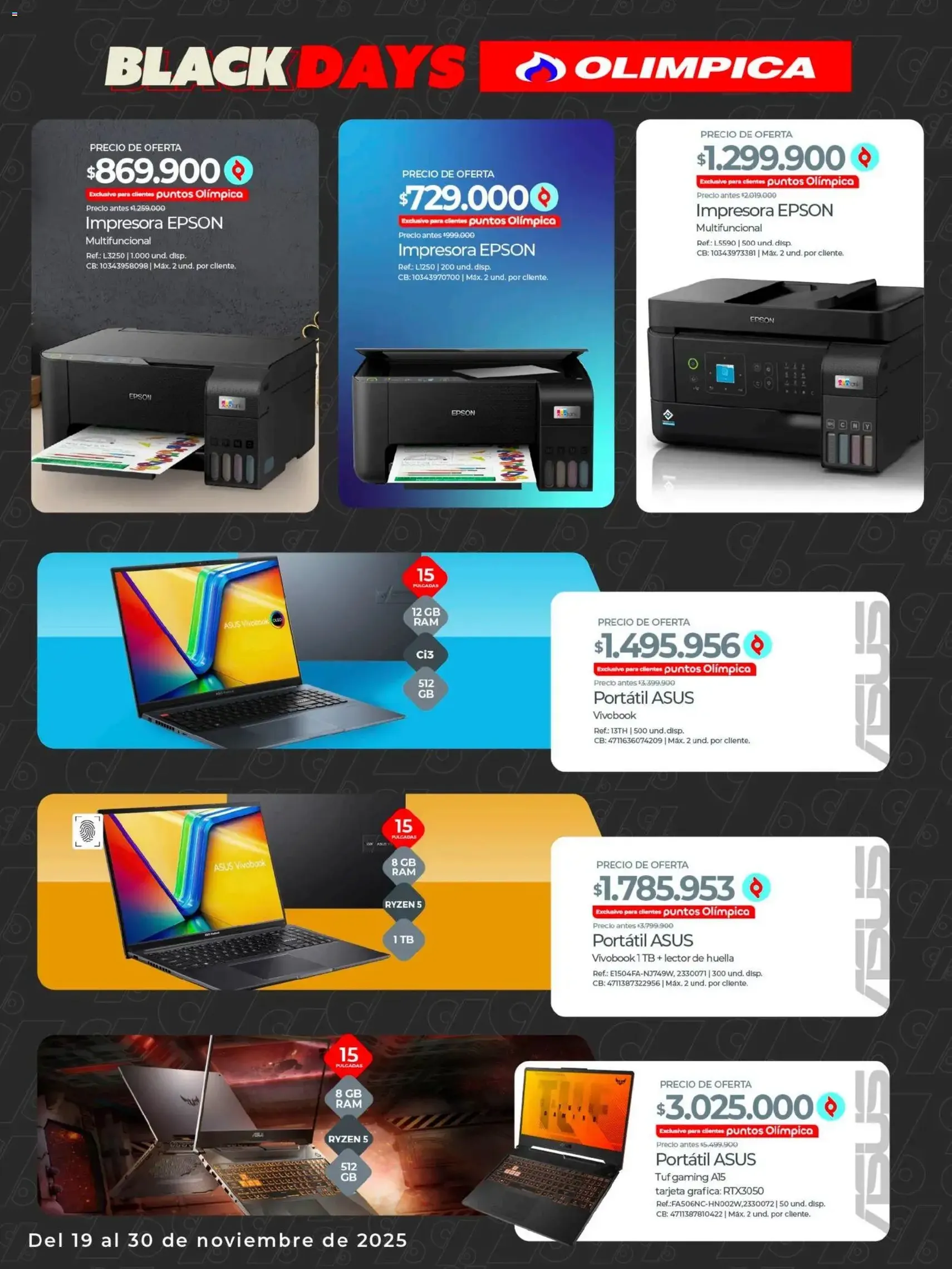 Olímpica - Black Friday - folleto válido desde 19/11/2025 página 6 de 31