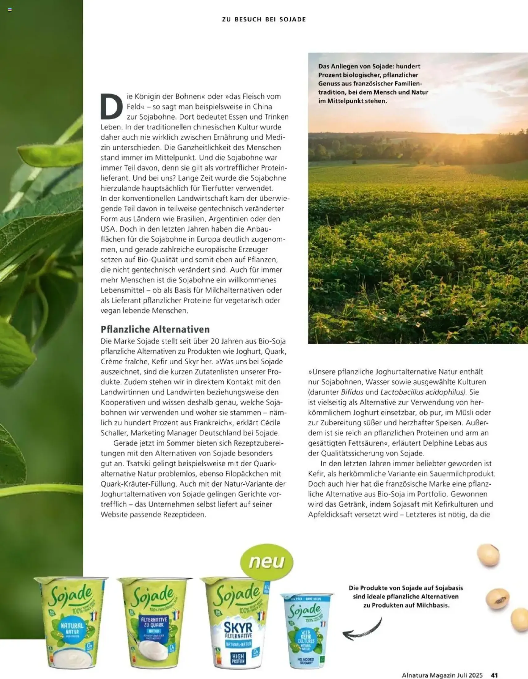 Alnatura Prospekt - Gültiger Prospekt ab 01.07.2025, Seite 41 von insgesamt 60