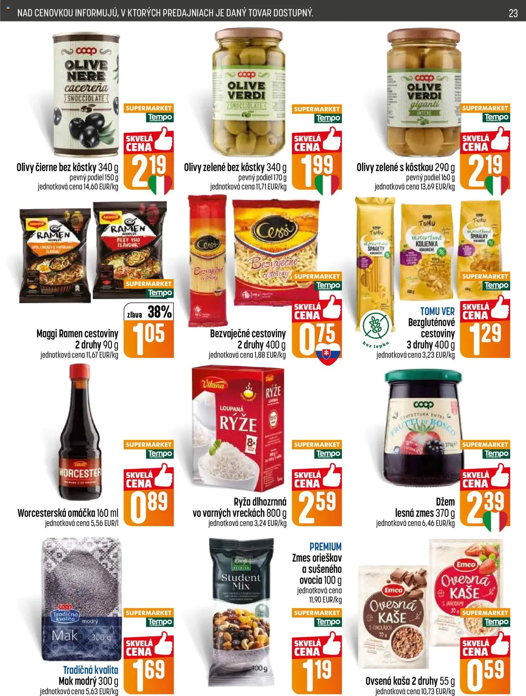 COOP Jednota leták - platný leták od 04.06.2026 strana 23 z 32
