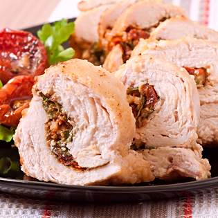Recipe preview Pork roulade with dried tomatoes