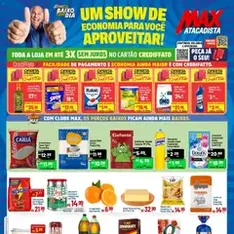 Max Atacadista - Ofertas da semana - pré-visualização do folheto, válido a partir de 31/07/2026