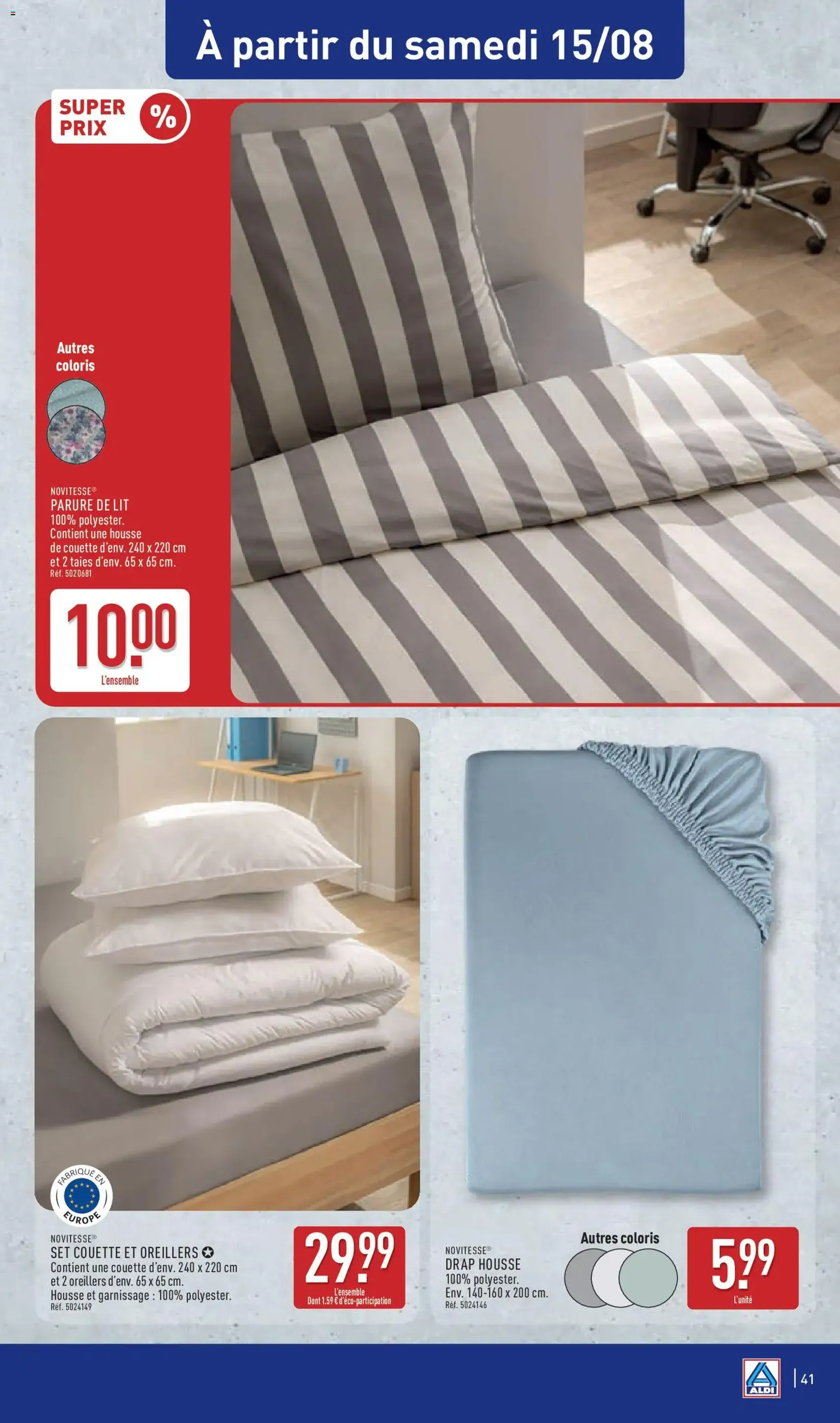 Aldi catalogue - brochure valable à partir du 11/08/2026, page 43 sur 46