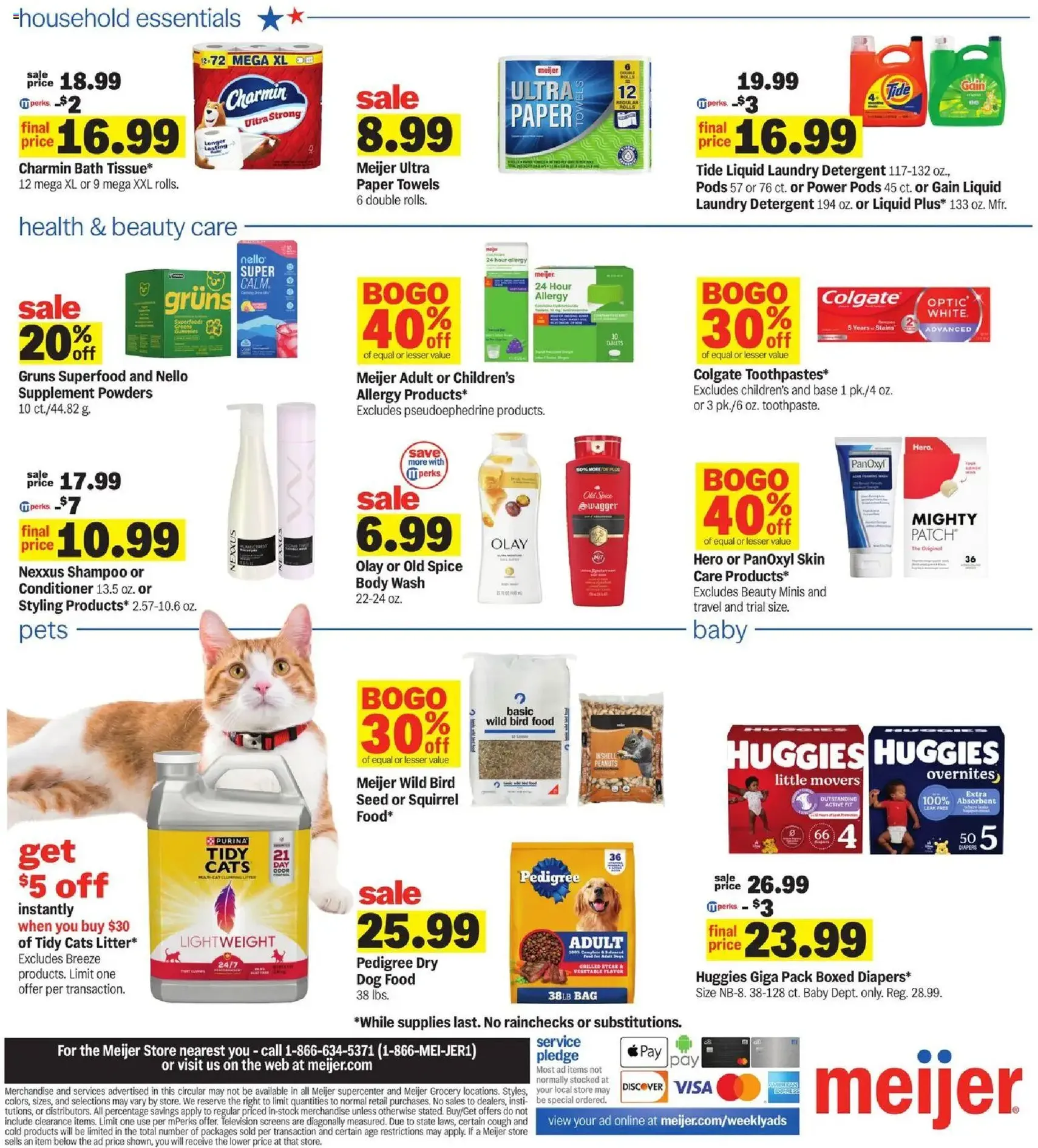 Meijer Weekly Ad - valid flyer from 07/22/2026, page 4 of 39