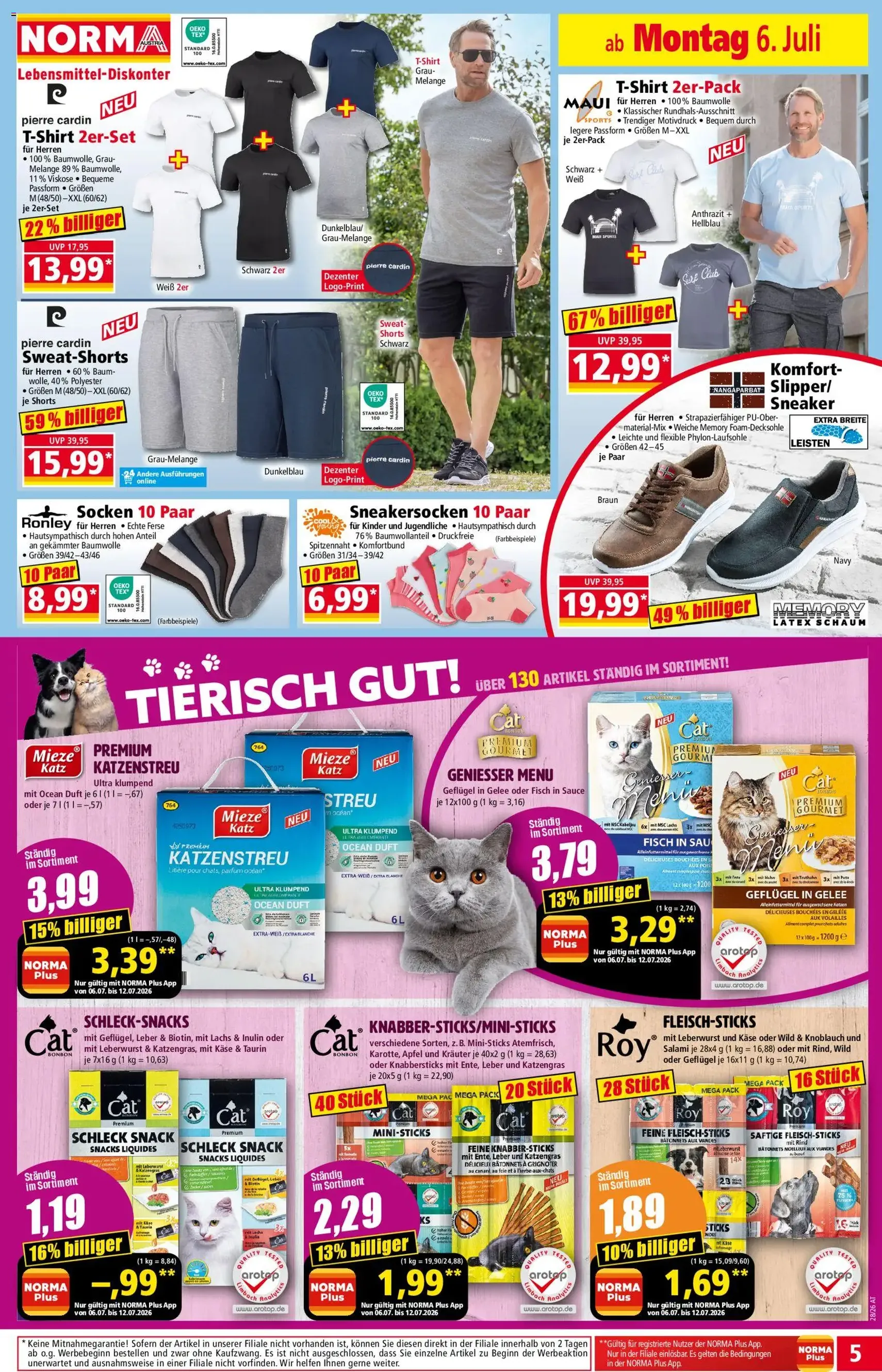 Norma Flugblatt - Gültiger Prospekt ab 06.07.2026, Seite 5 von insgesamt 19
