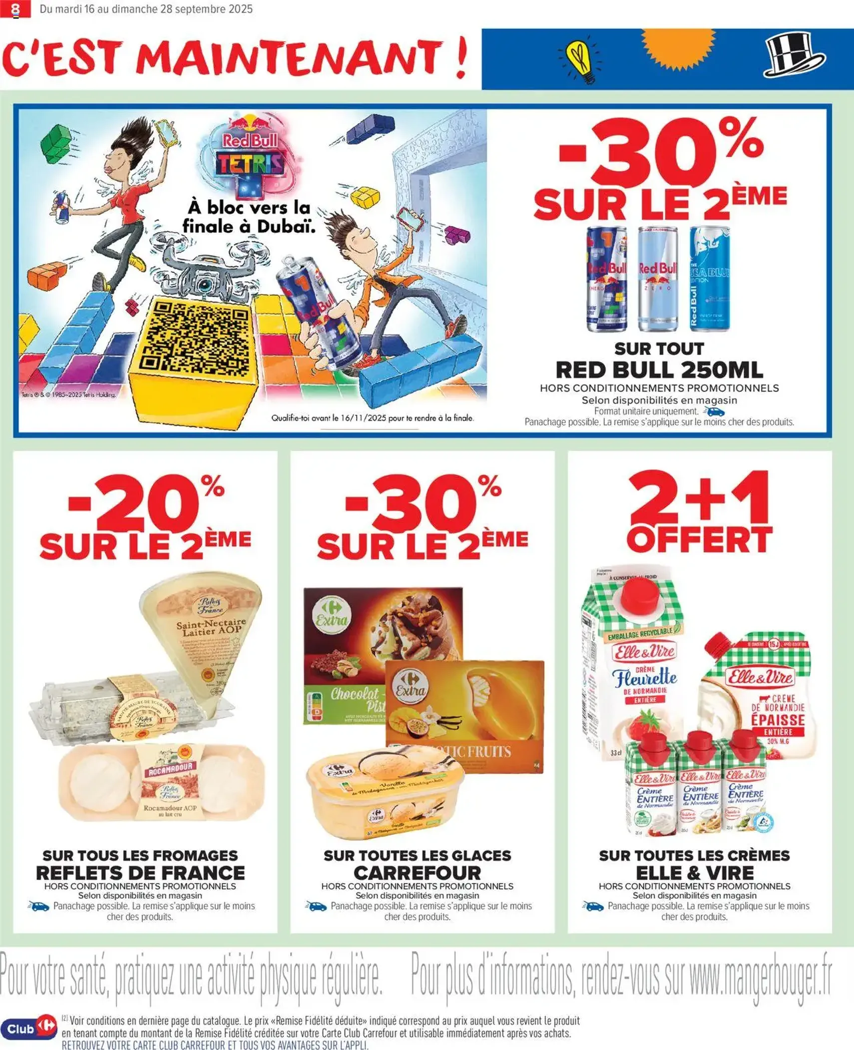 Carrefour Market catalogue le mois monopoly 80% sur le 2ème - brochure valable à partir du 16/09/2025, page 10 sur 18 Carrefour Market catalogue le mois monopoly 80% sur le 2ème - brochure valable à partir du 16/09/2025, page 10 sur 18