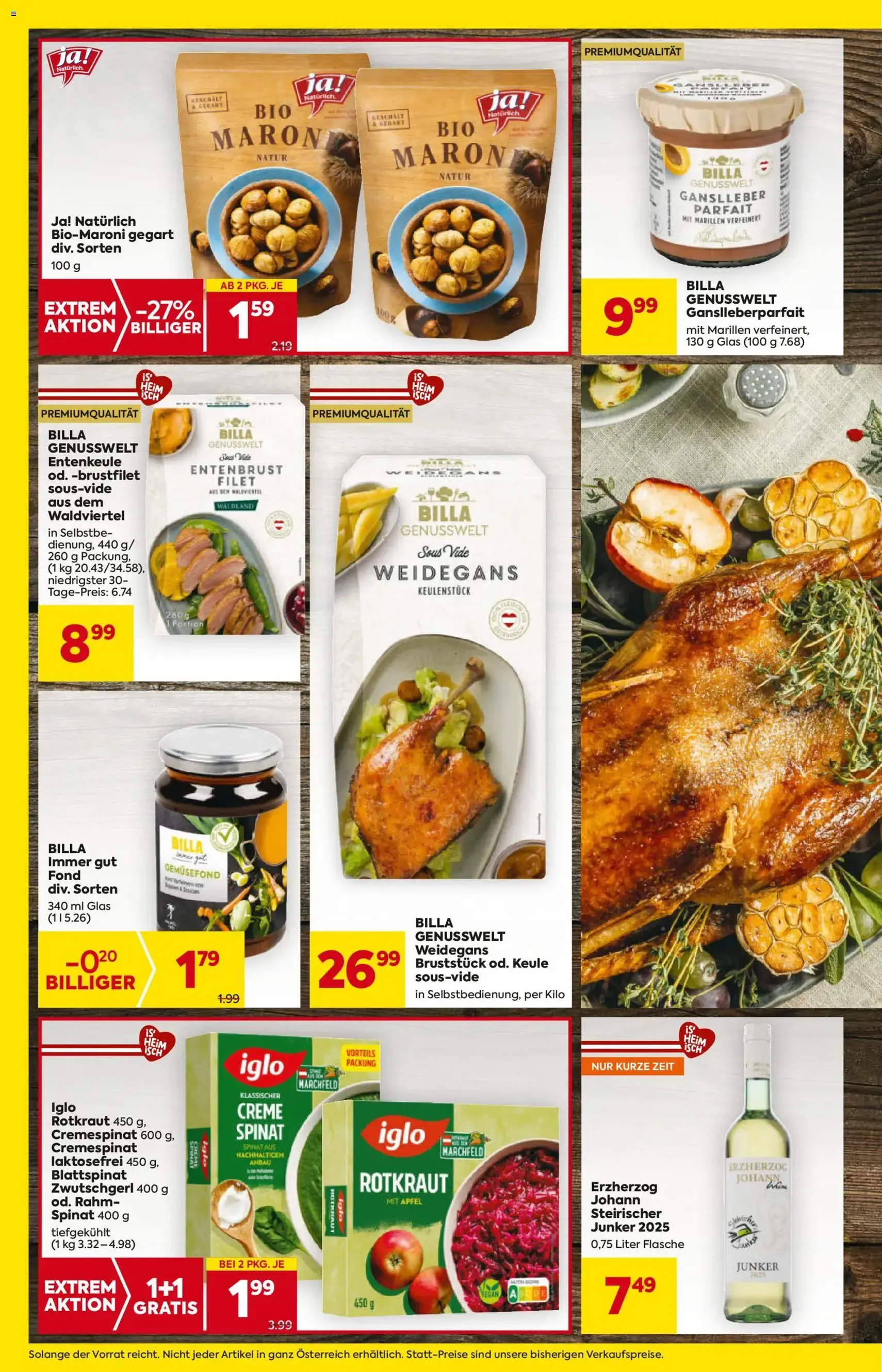Billa Flugblatt - Gültiger Prospekt ab 30.10.2025, Seite 10 von insgesamt 26
