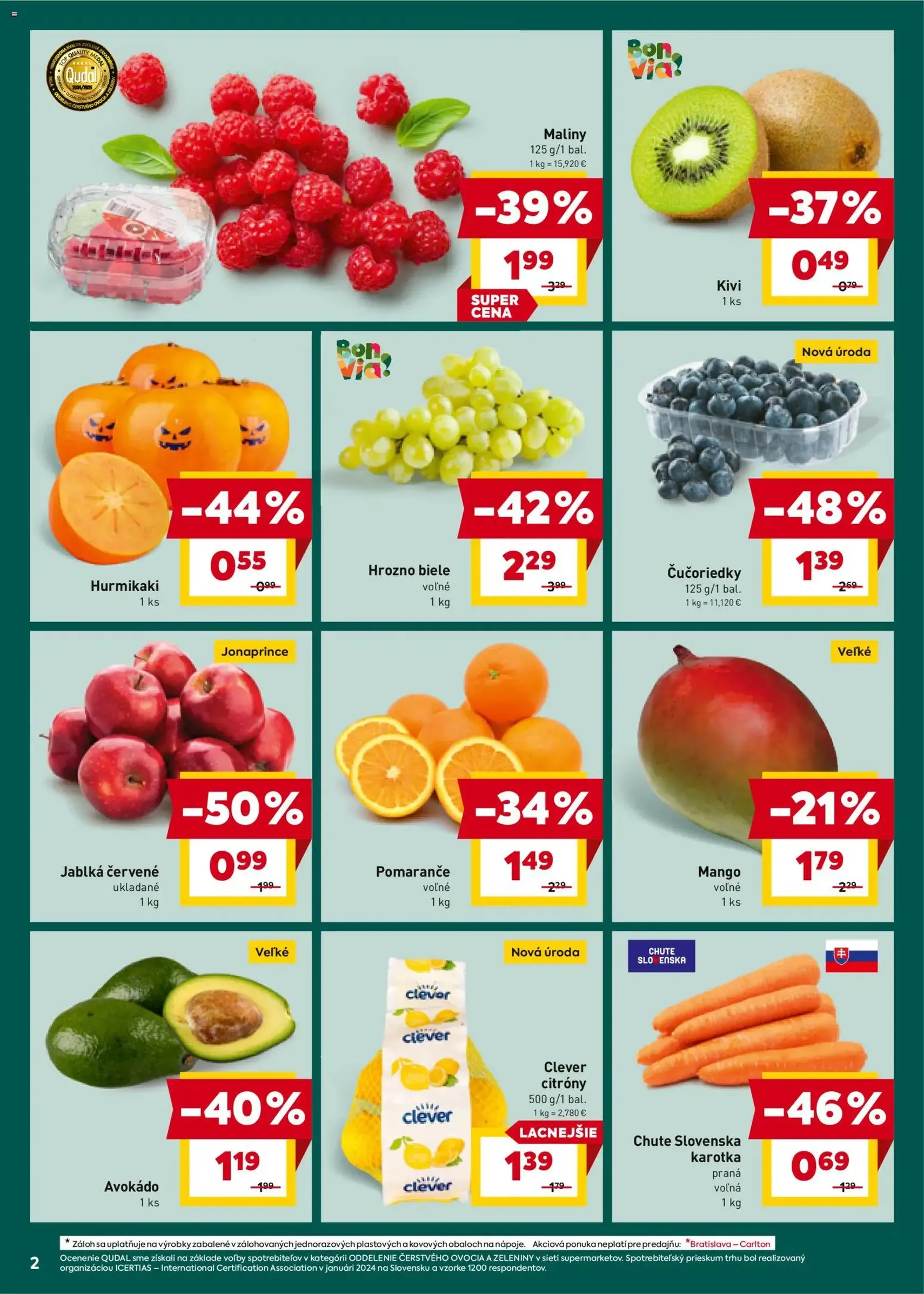 Billa leták - platný leták od 29.10.2025 strana 2 z 20 Billa leták - platný leták od 29.10.2025 strana 2 z 20