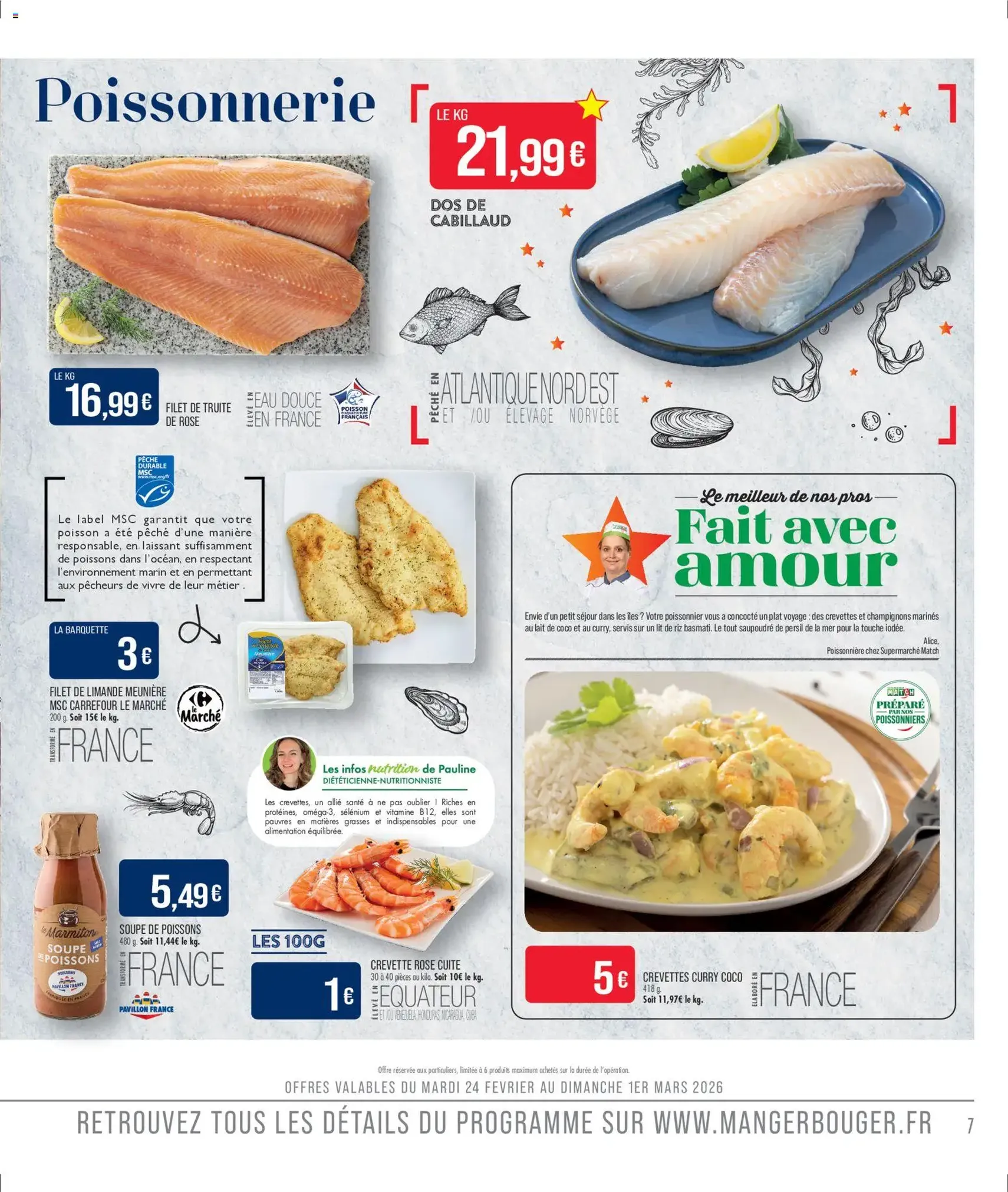 Match Supermarché catalogue - brochure valable à partir du 24/02/2026, page 9 sur 26