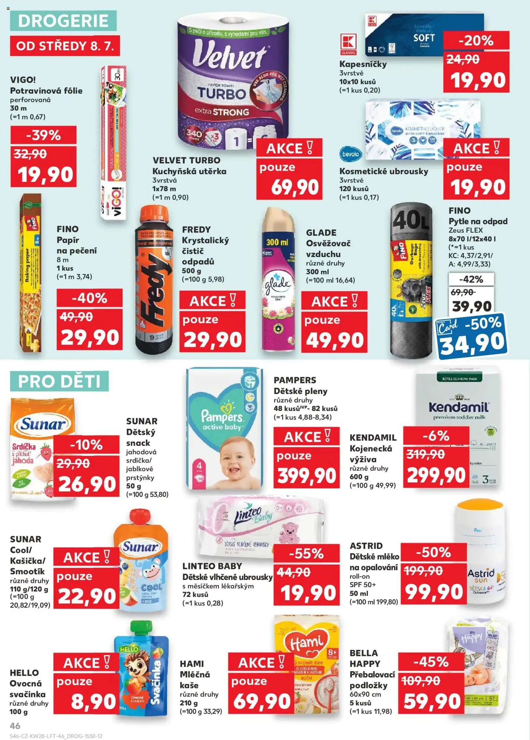 Kaufland leták - platný leták od 08.07.2026 strana 46 z 54