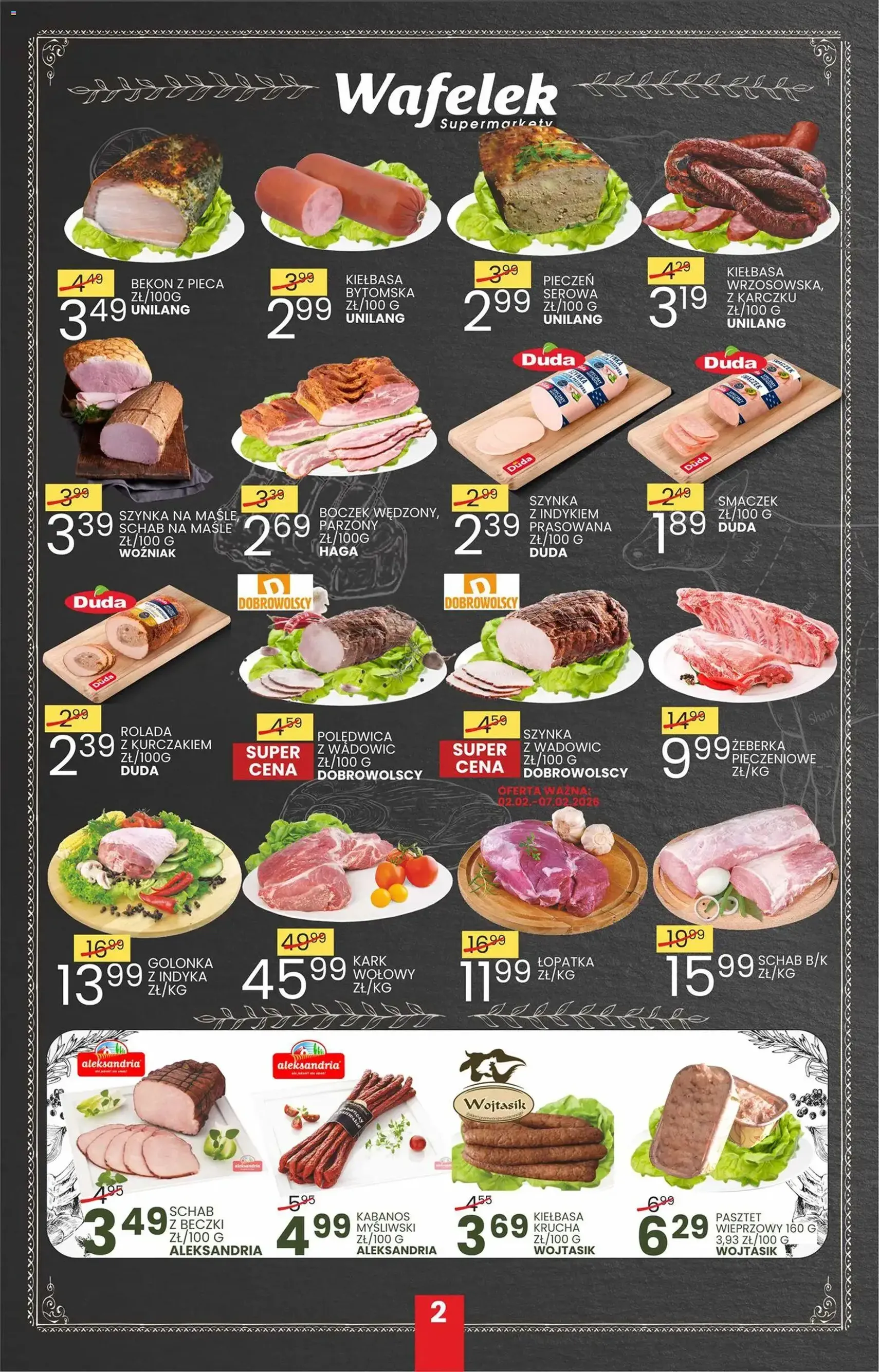 Wafelek Gazetka - ważny gazetka od 26.01.2026 strona 2 z 8