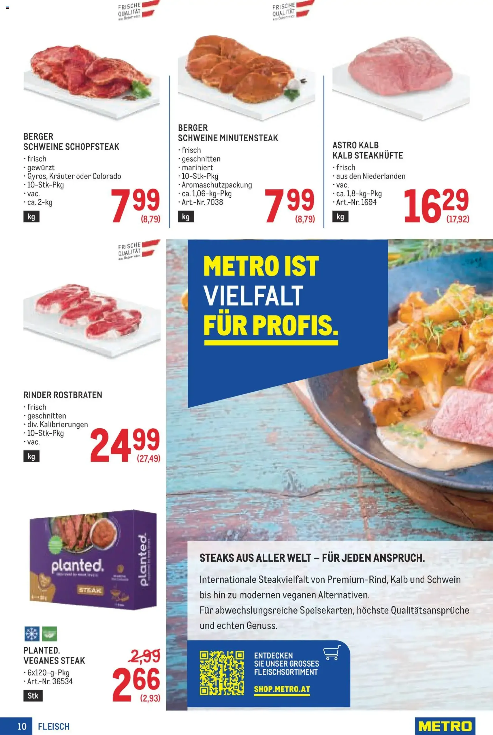 Metro angebote Profi - Gültiger Prospekt ab 23.07.2026, Seite 10 von insgesamt 64