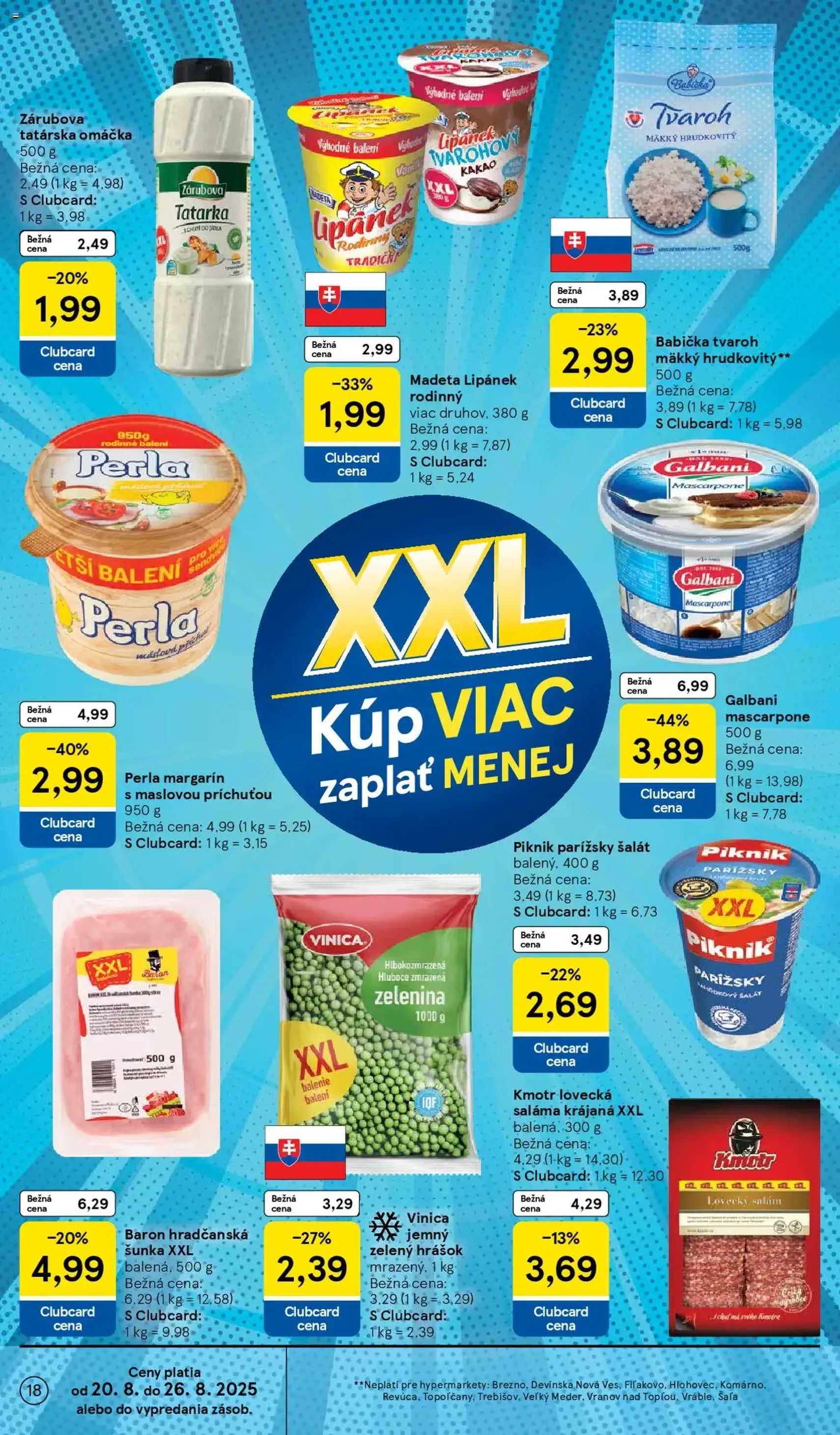 Tesco Hypermarket - leták - platný leták od 20.08.2025 strana 18 z 38