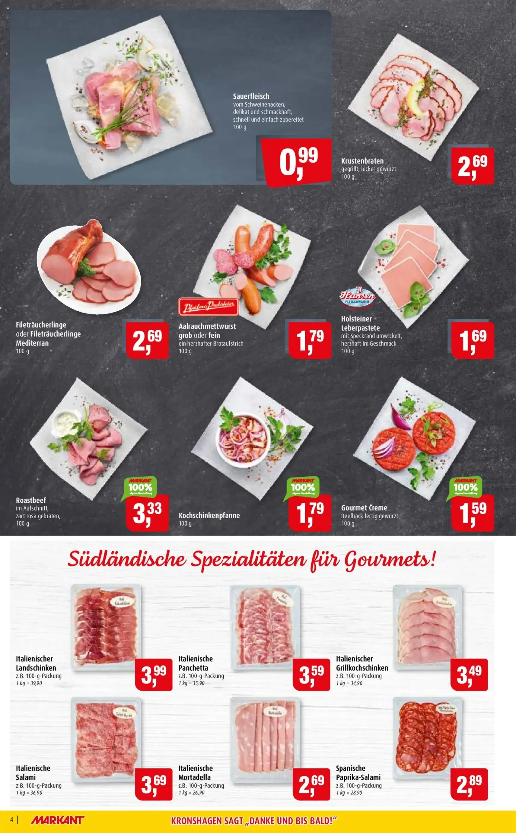 Markant Prospekt - Gültiger Prospekt ab 03.08.2026, Seite 4 von insgesamt 14