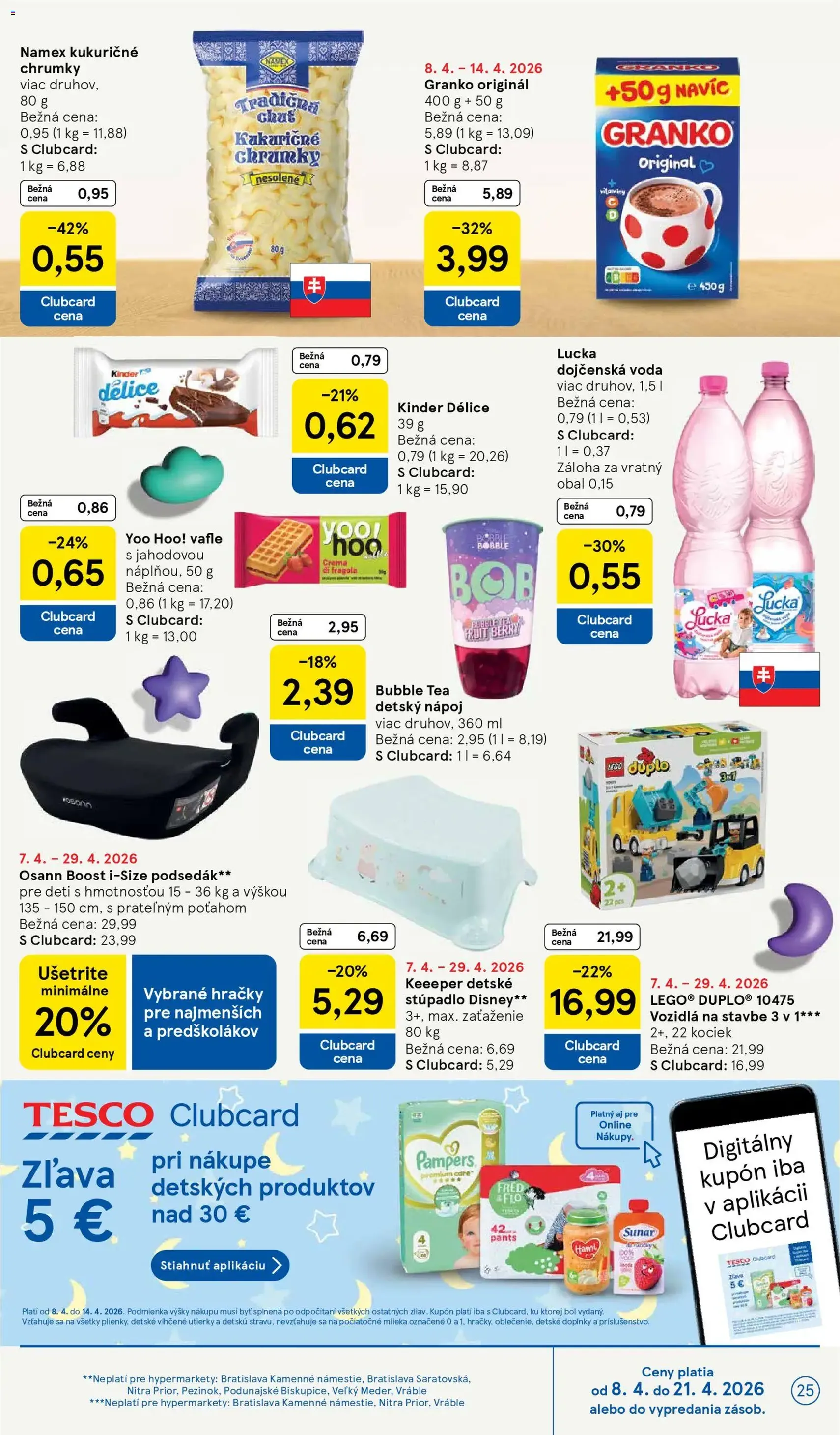 Tesco Hypermarket - leták - platný leták od 08.04.2026 strana 25 z 43