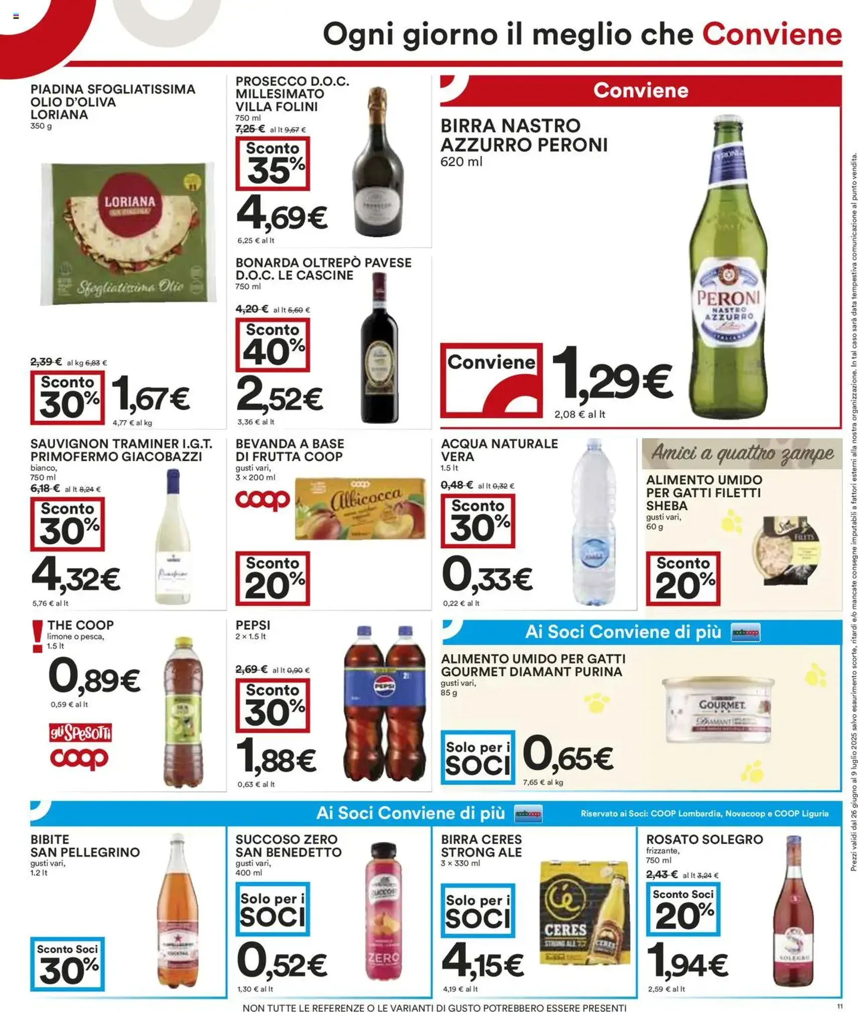 Volantino COOP - volantino valido dal 26/06/2025 pagina 11 di 17 Volantino COOP - volantino valido dal 26/06/2025 pagina 11 di 17