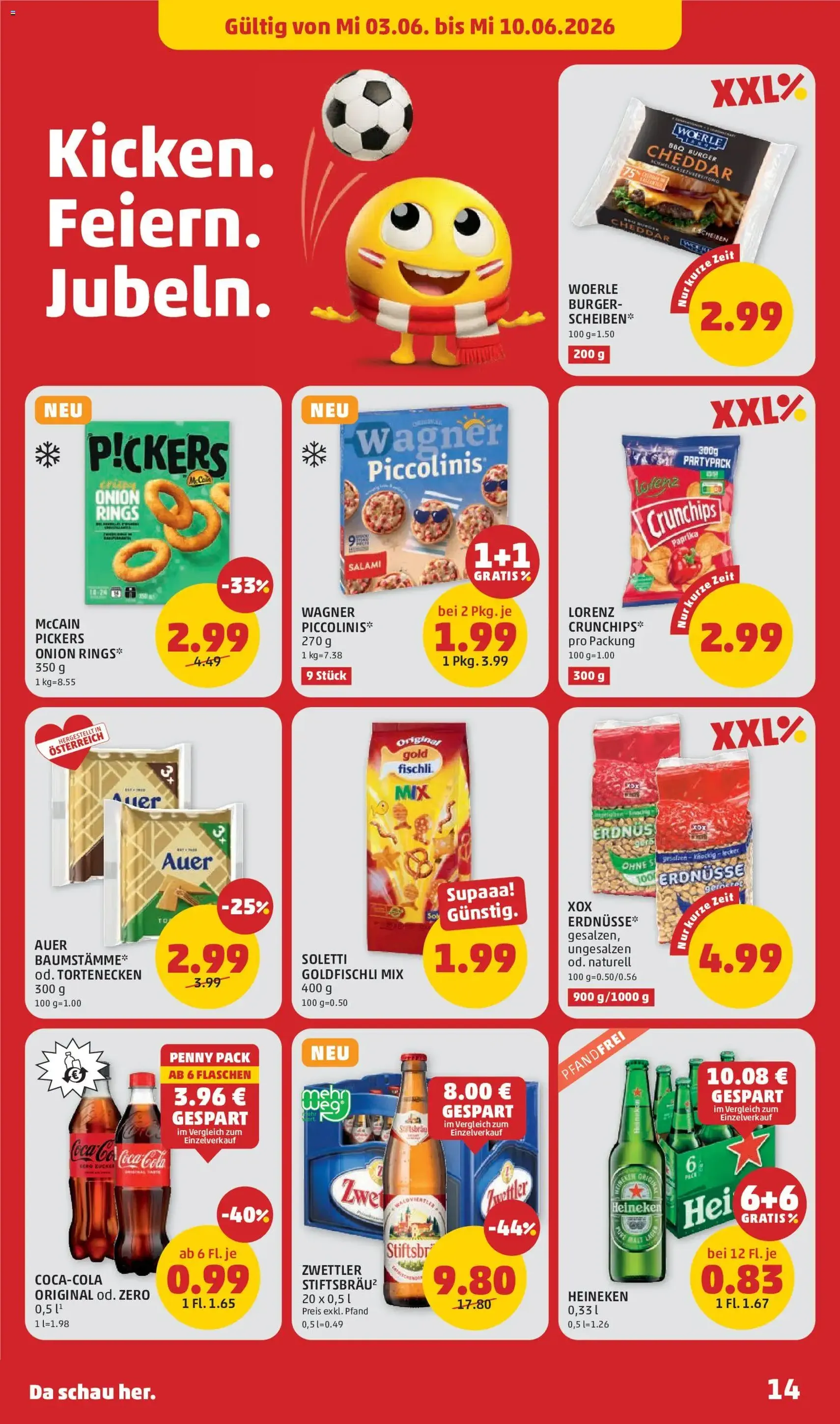 Penny Markt - Flugblatt - Gültiger Prospekt ab 03.06.2026, Seite 14 von insgesamt 32