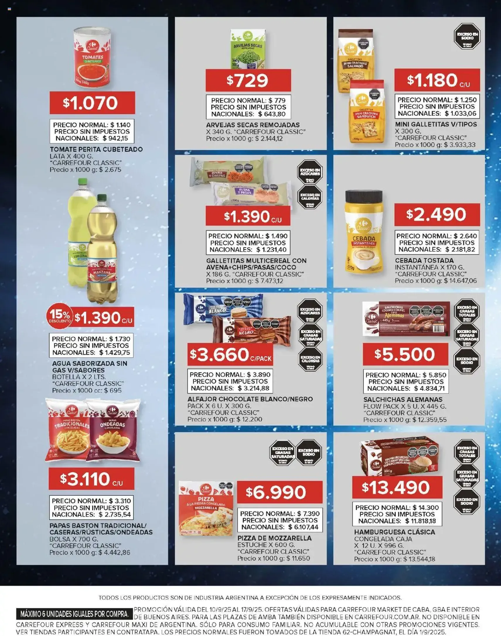 Carrefour Market catálogo - folleto válido desde 10/09/2025 página 9 de 22 Carrefour Market catálogo - folleto válido desde 10/09/2025 página 9 de 22