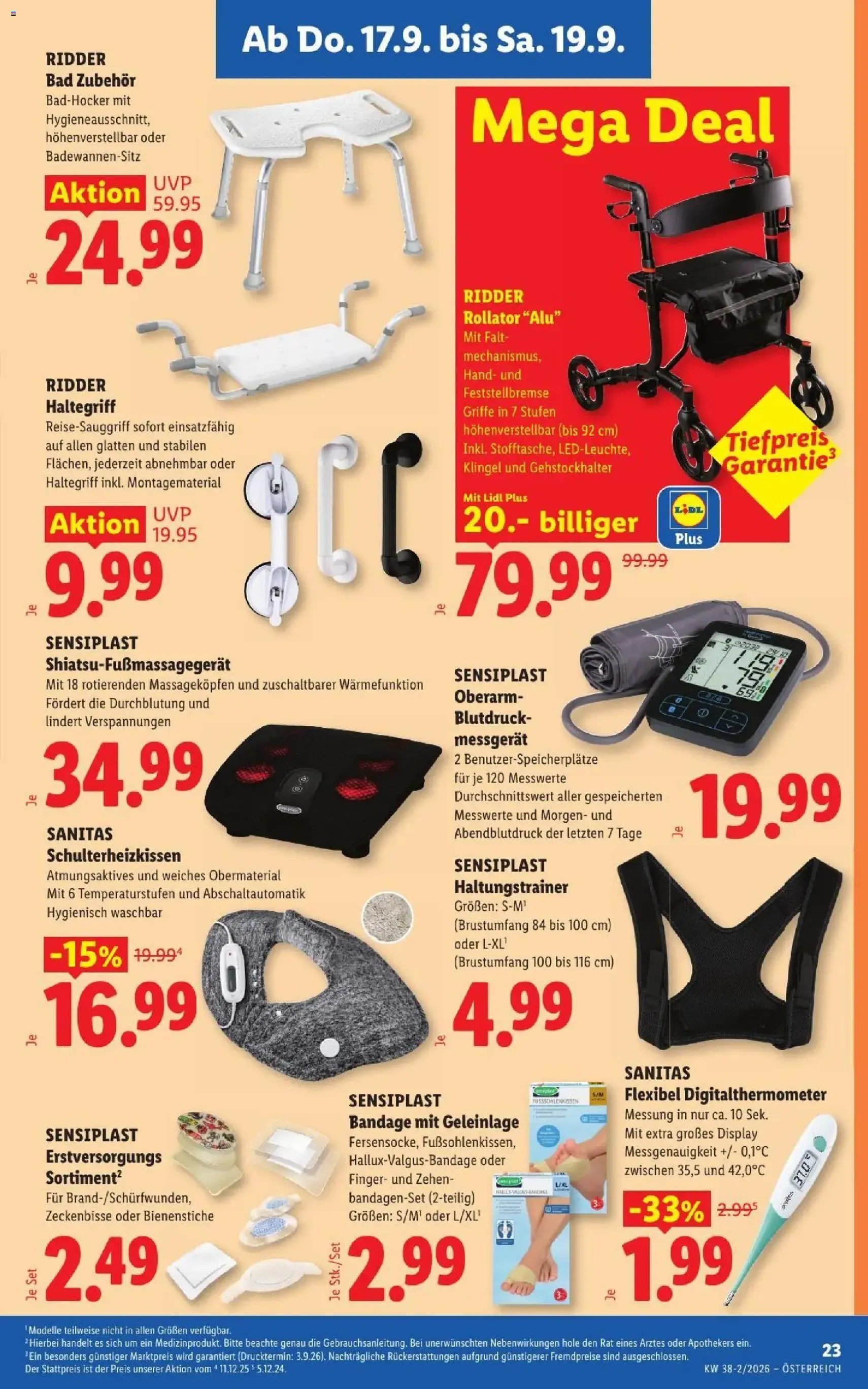 Lidl - Flugblatt - Gültiger Prospekt ab 17.09.2026, Seite 27 von insgesamt 54