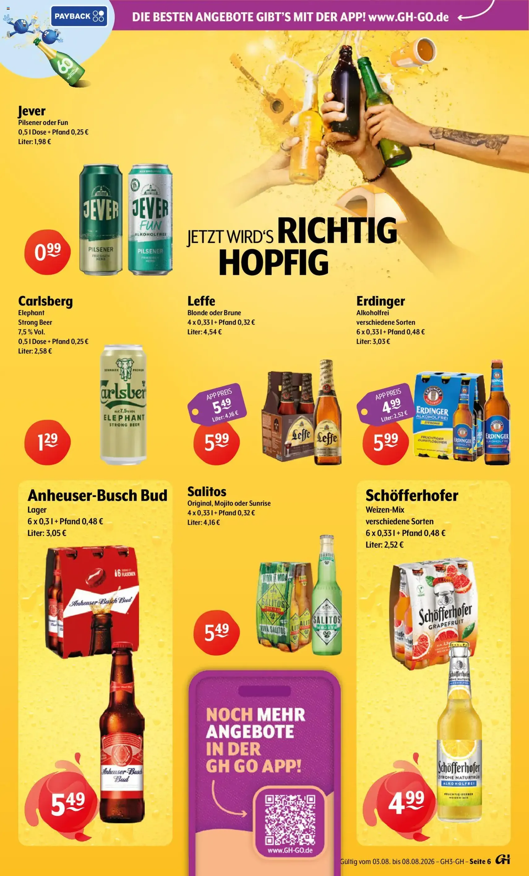 Trink und Spare Prospekt - Gültiger Prospekt ab 03.08.2026, Seite 6 von insgesamt 8