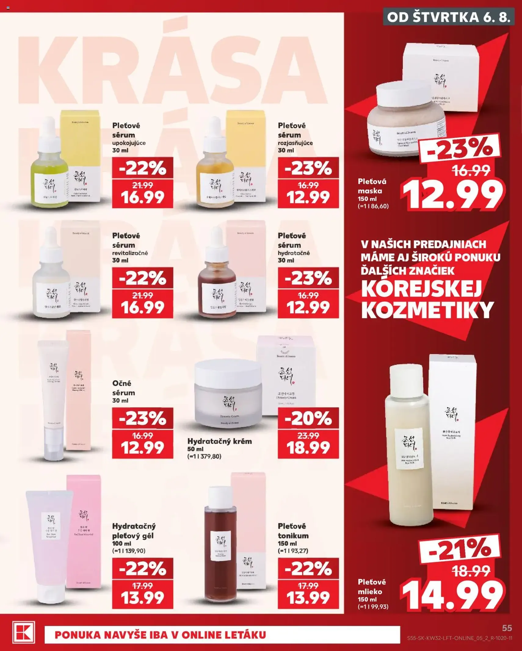 Kaufland SK akciós újság - 2026.08.06. érvényes szórólap 55 oldal 78 oldalból