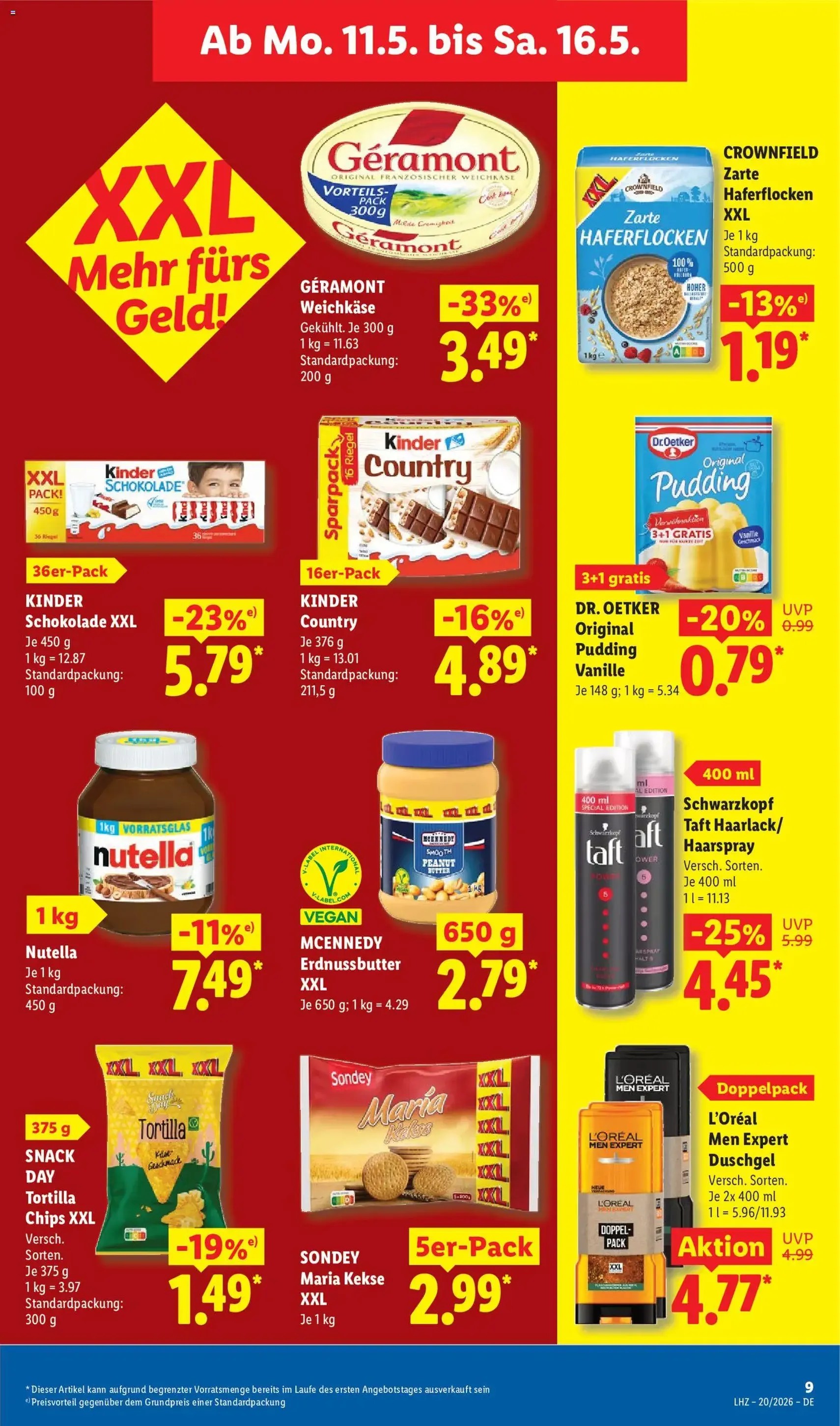 Lidl Prospekt - Gültiger Prospekt ab 11.05.2026, Seite 17 von insgesamt 73