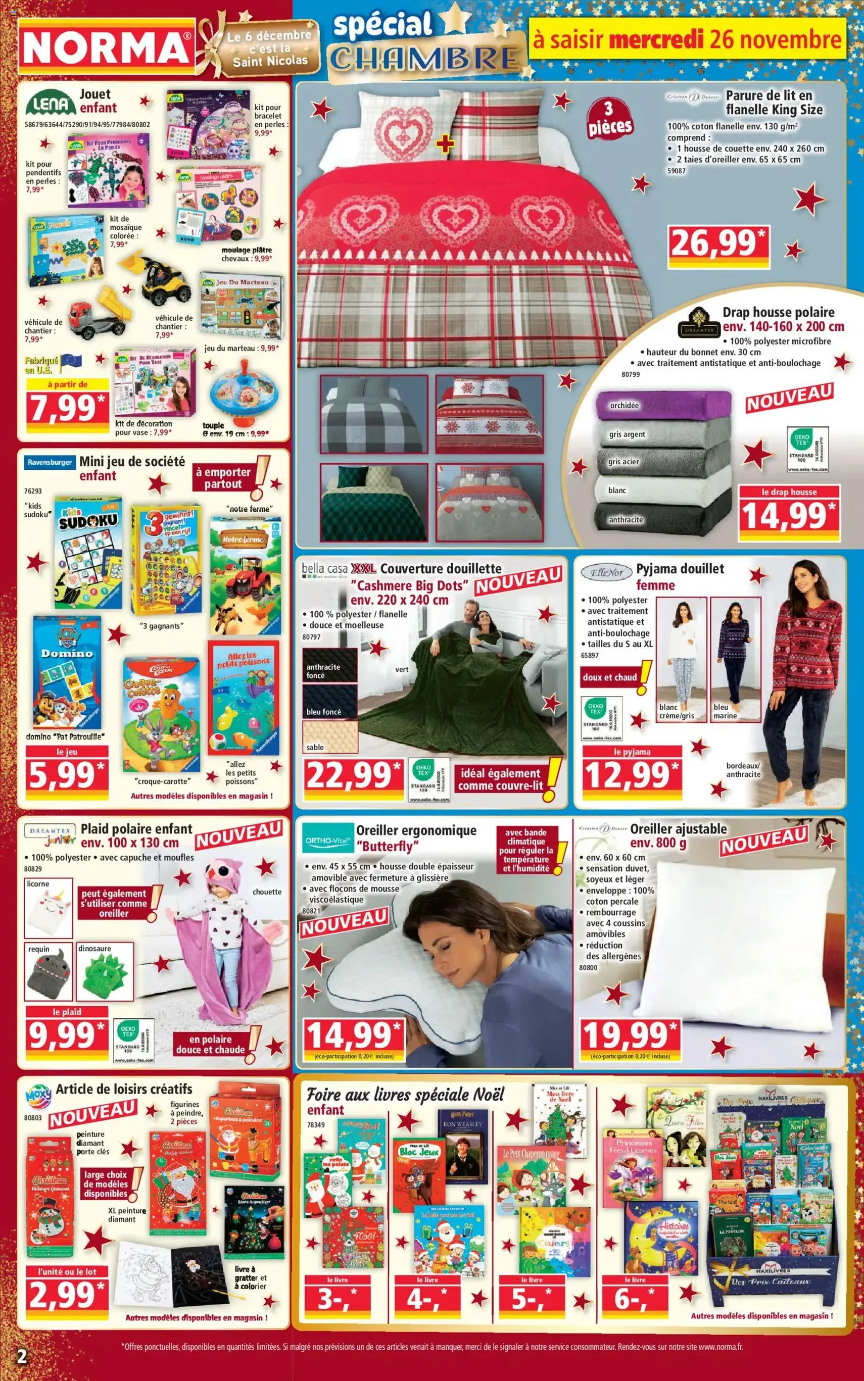 Norma catalogue - brochure valable à partir du 26/11/2025, page 2 sur 12