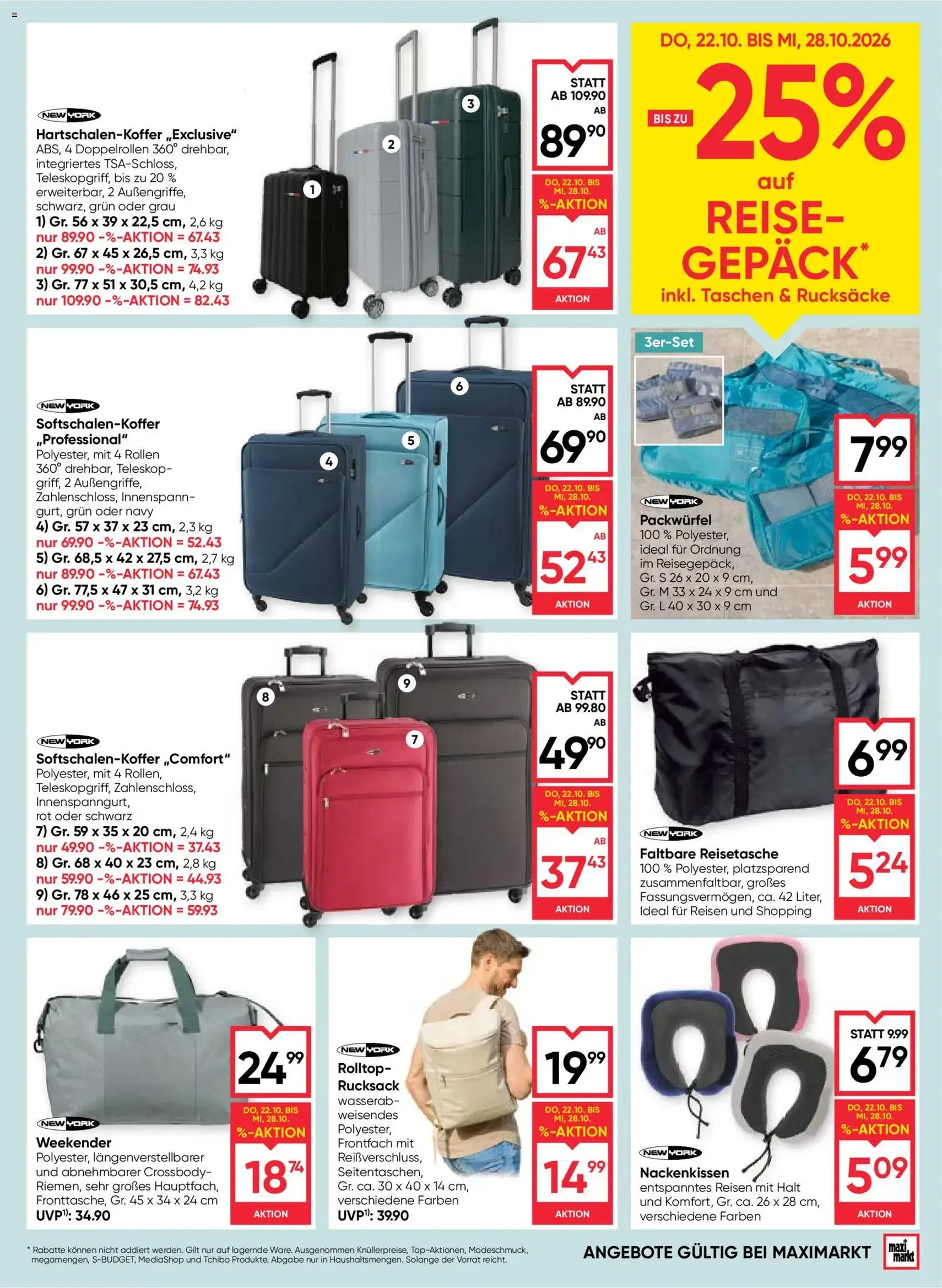 Maximarkt Flugblatt - Gültiger Prospekt ab 22.10.2026, Seite 19 von insgesamt 24