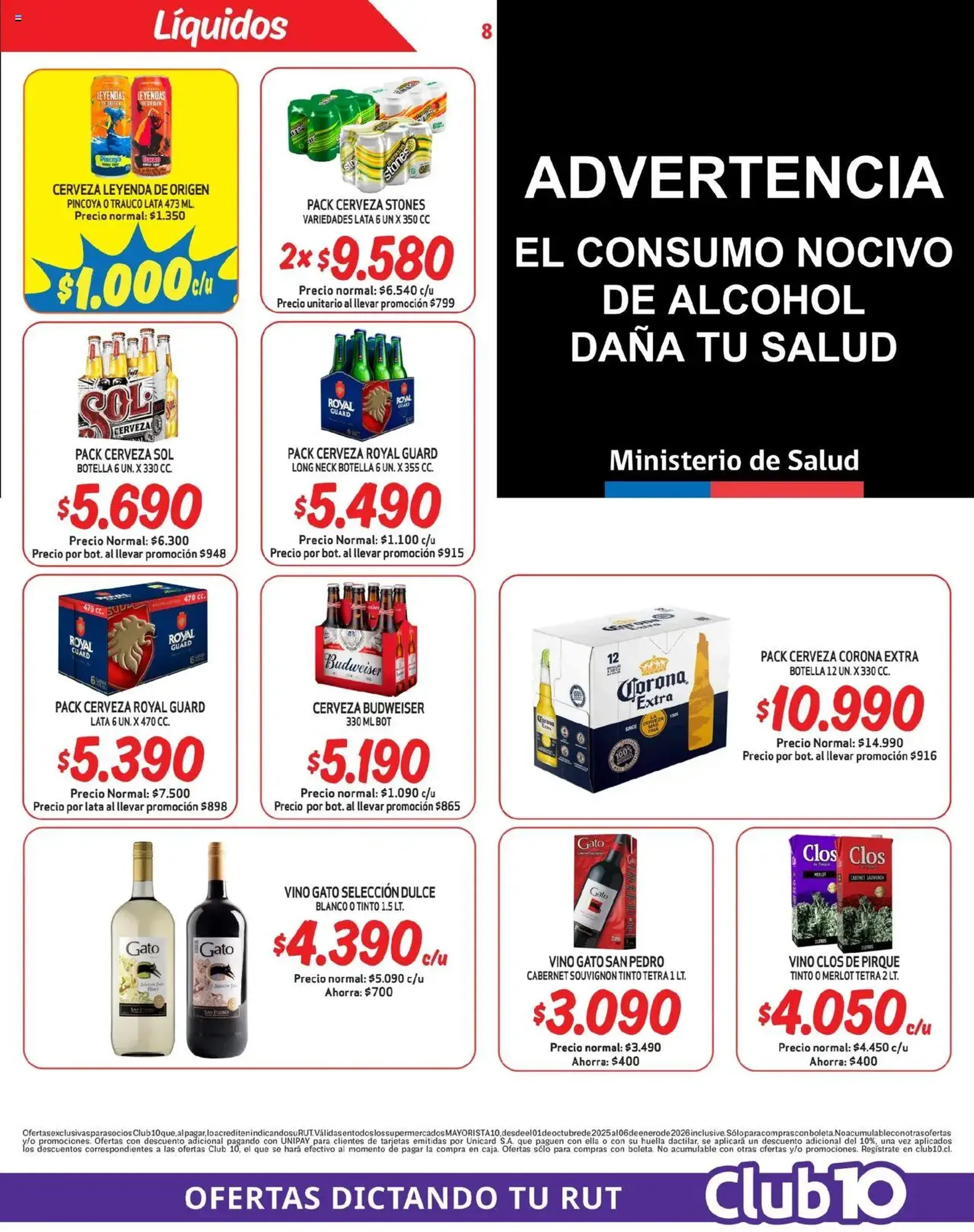 Mayorista 10 Ofertas - folleto válido desde 29.09.2025 página 8 de 21 Mayorista 10 Ofertas - folleto válido desde 29.09.2025 página 8 de 21