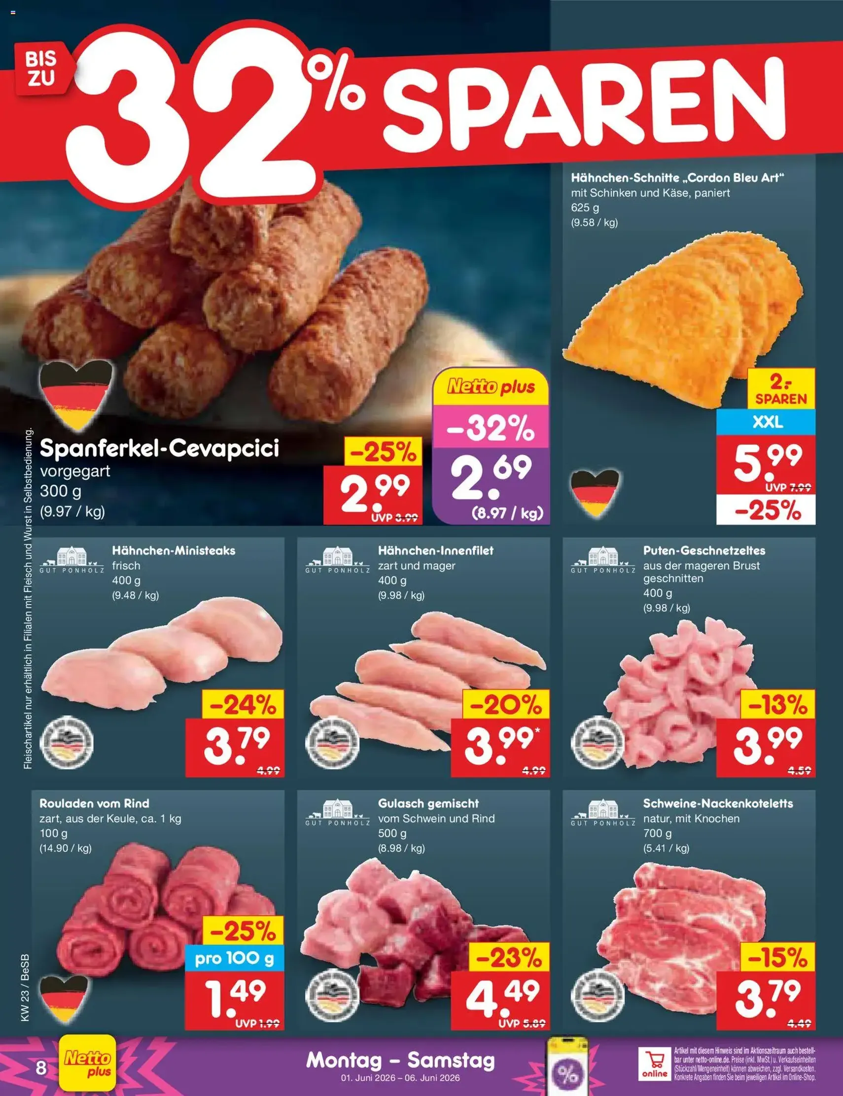 Netto Marken-Discount Prospekt - Gültiger Prospekt ab 01.06.2026, Seite 8 von insgesamt 66