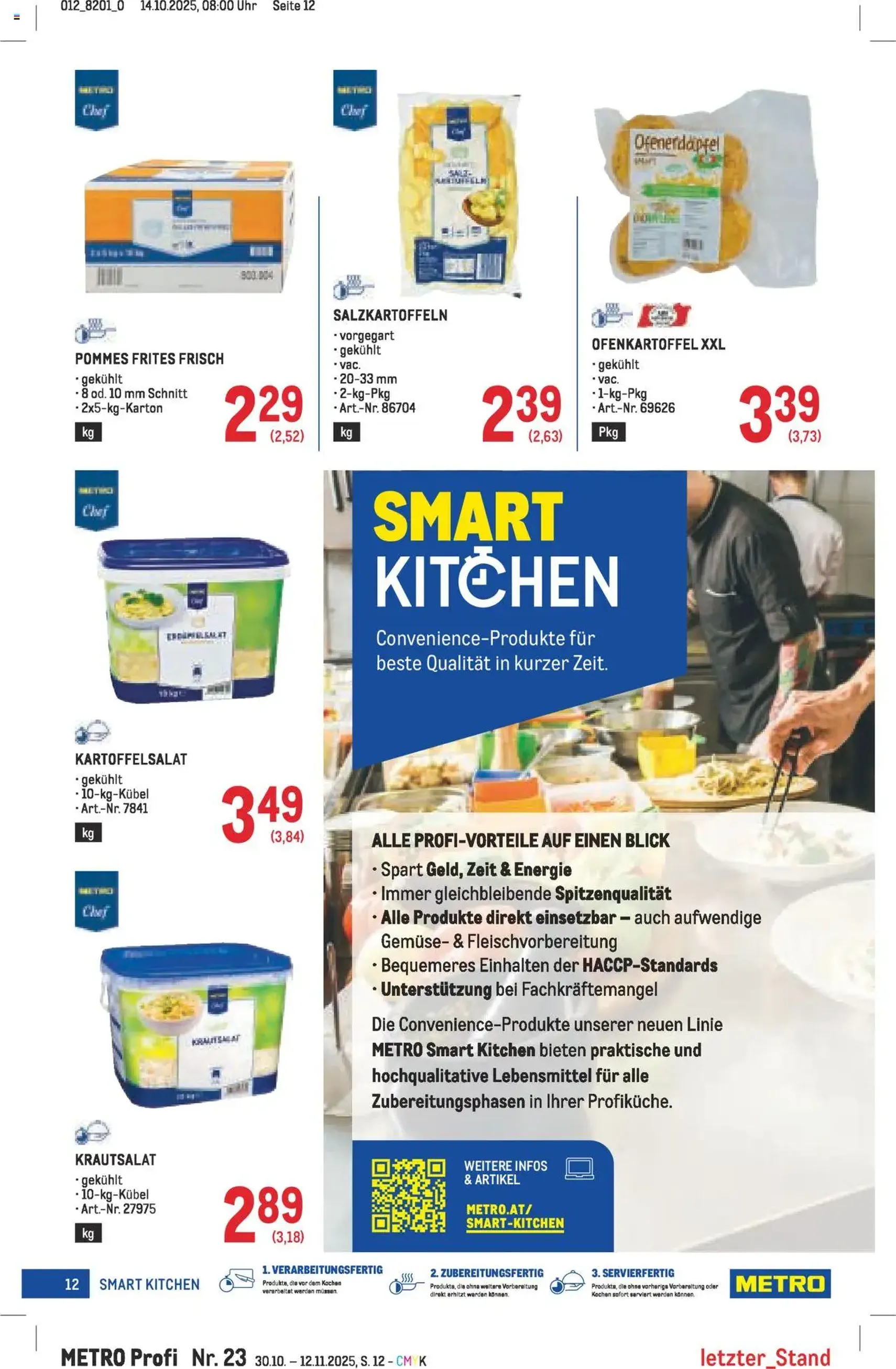 Metro angebote Profi - Gültiger Prospekt ab 30.10.2025, Seite 12 von insgesamt 64 Metro angebote Profi - Gültiger Prospekt ab 30.10.2025, Seite 12 von insgesamt 64