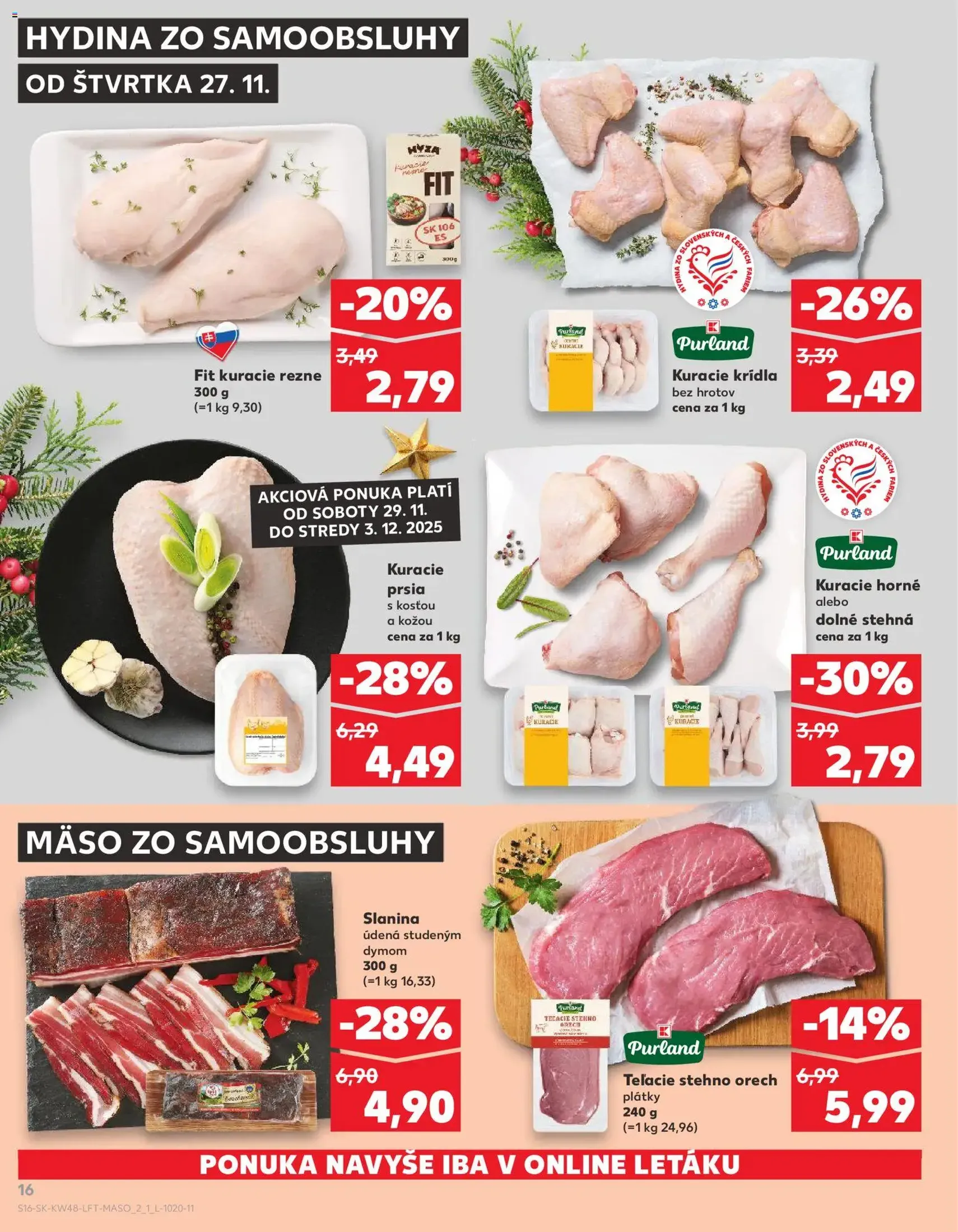Kaufland SK Black Friday - 2025.11.27. érvényes szórólap 16 oldal 78 oldalból