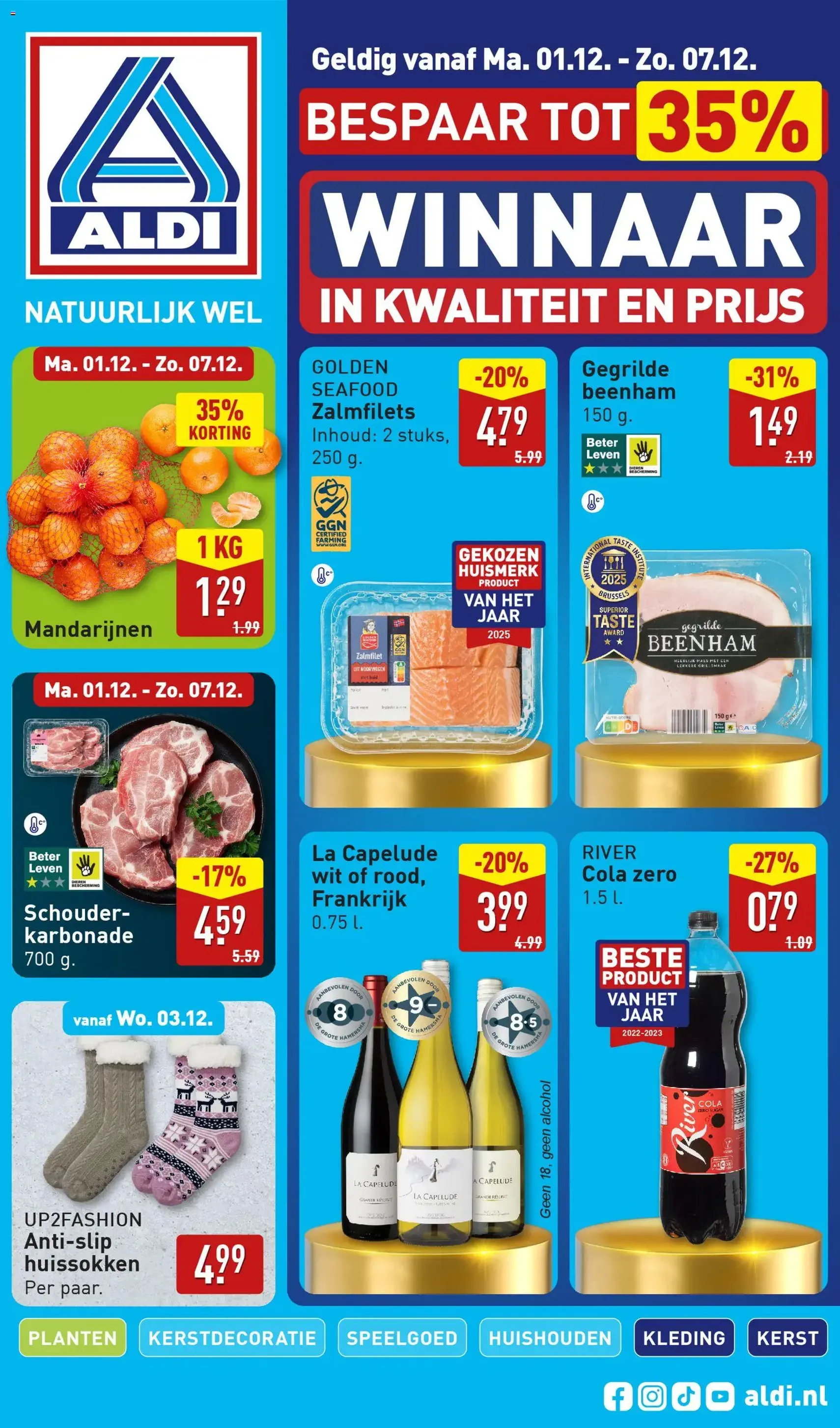 Aldi folder week 49 - geldige folder vanaf 01-12-2025 pagina 1 van 65