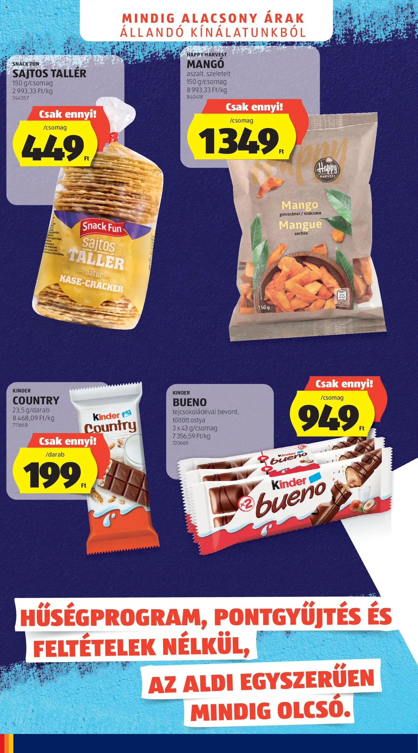 Aldi akciós újság - 2026.05.21. érvényes szórólap 4 oldal 65 oldalból