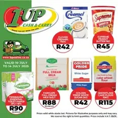 1UP Cash & Carry Specials - Flyer preview valid from 10/07/2025