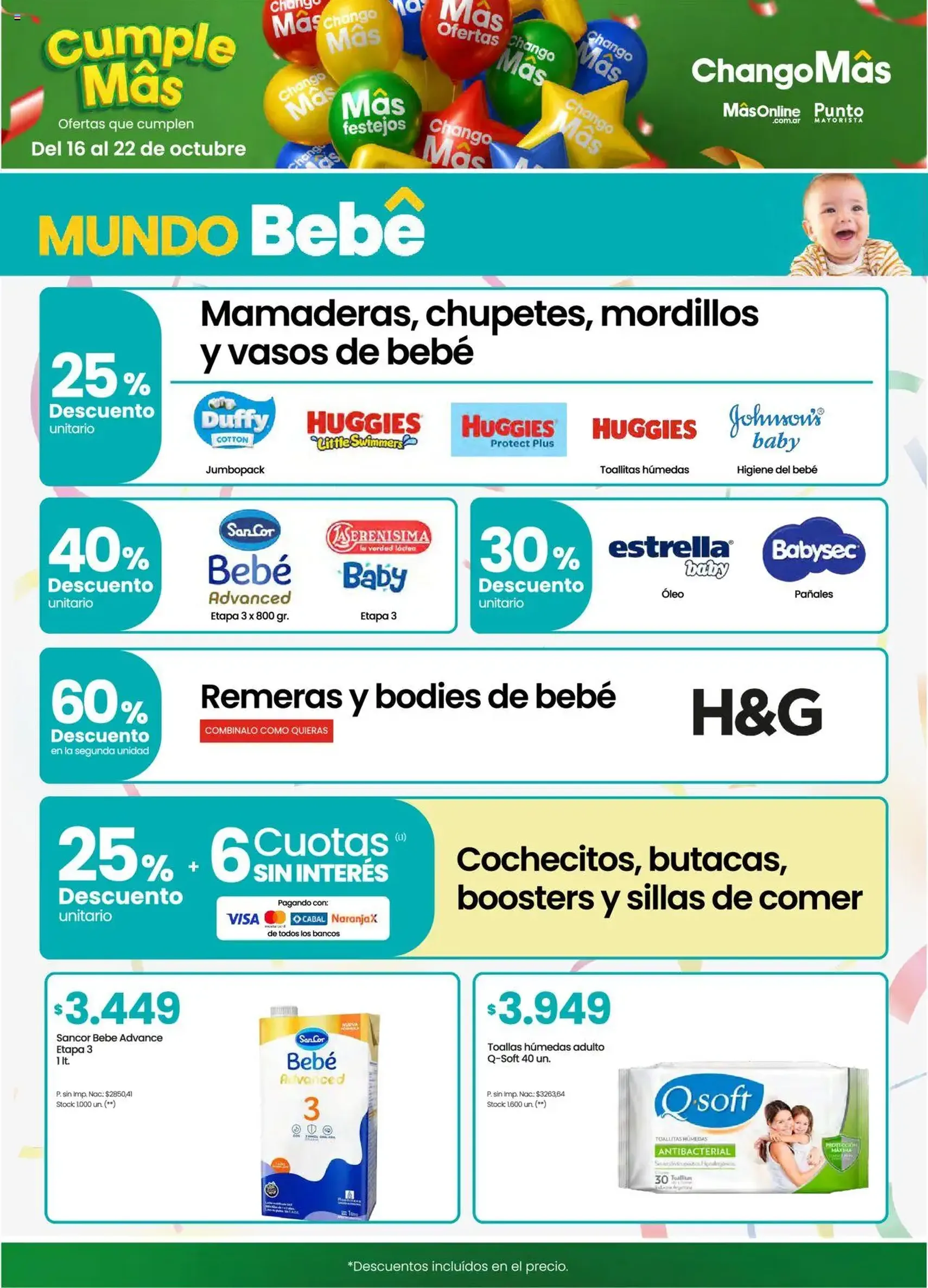 Changomas ofertas - folleto válido desde 16/10/2025 página 8 de 17 Changomas ofertas - folleto válido desde 16/10/2025 página 8 de 17