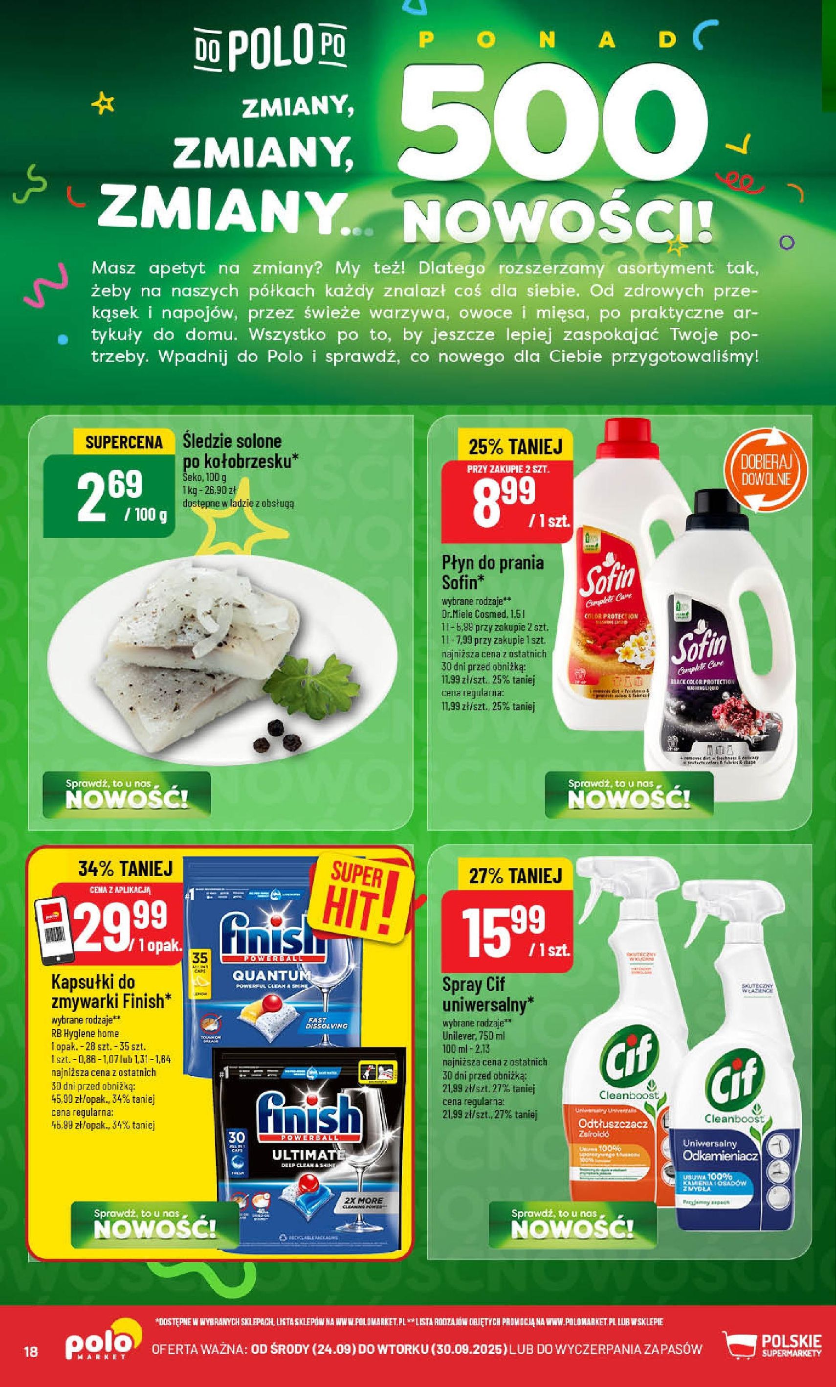 POLOmarket Gazetka - ważny gazetka od 24.09.2025 strona 18 z 76 POLOmarket Gazetka - ważny gazetka od 24.09.2025 strona 18 z 76