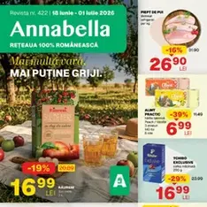 Annabella Catalog - previzualizare cataloage valabilă începând cu 18.06.2026